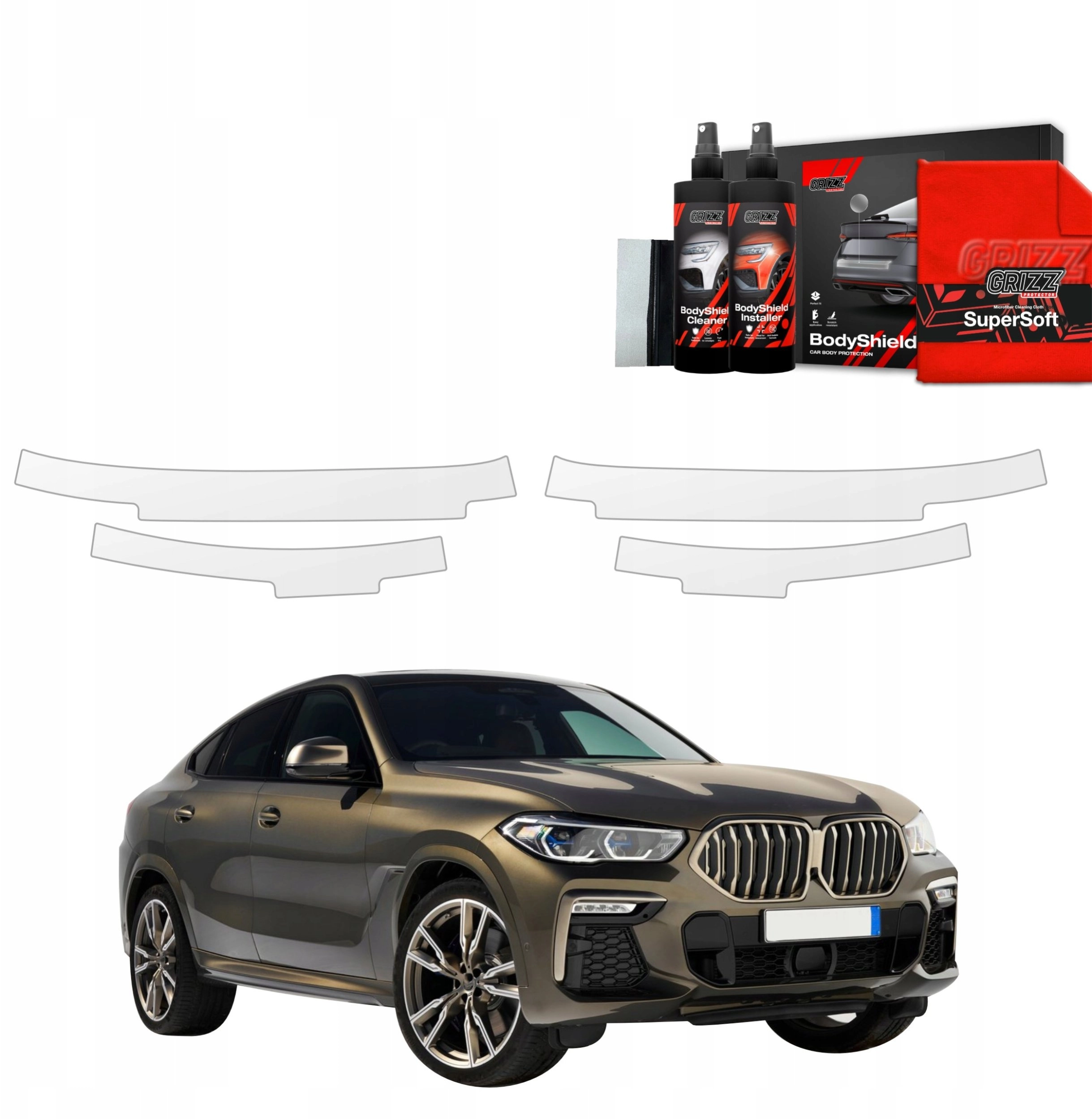 GrizzGlass GrizzGlass BodyShield door sill protection