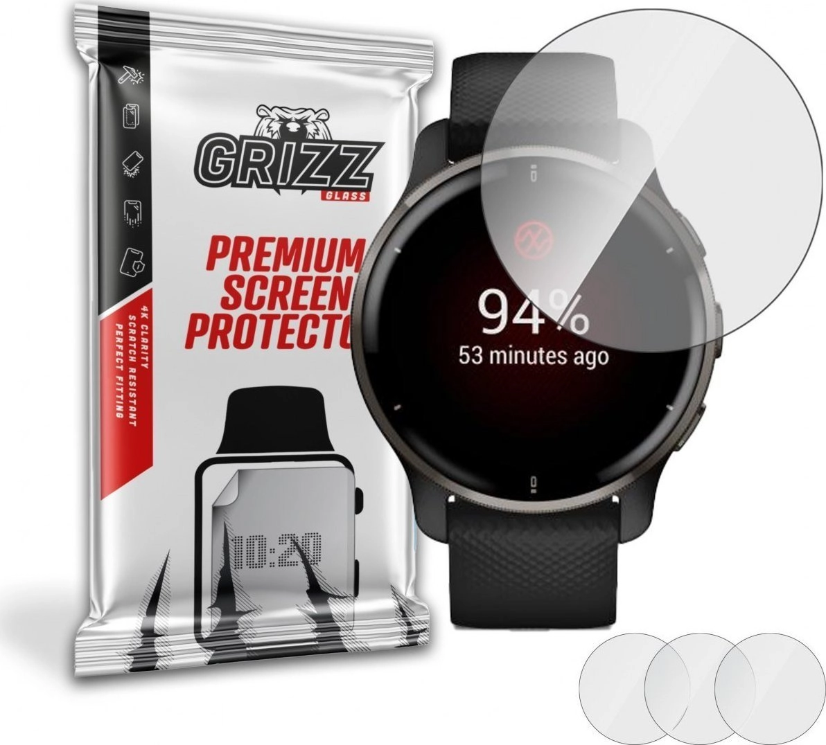 GrizzGlass Folia hydrożelowa Grizz Garmin Venu