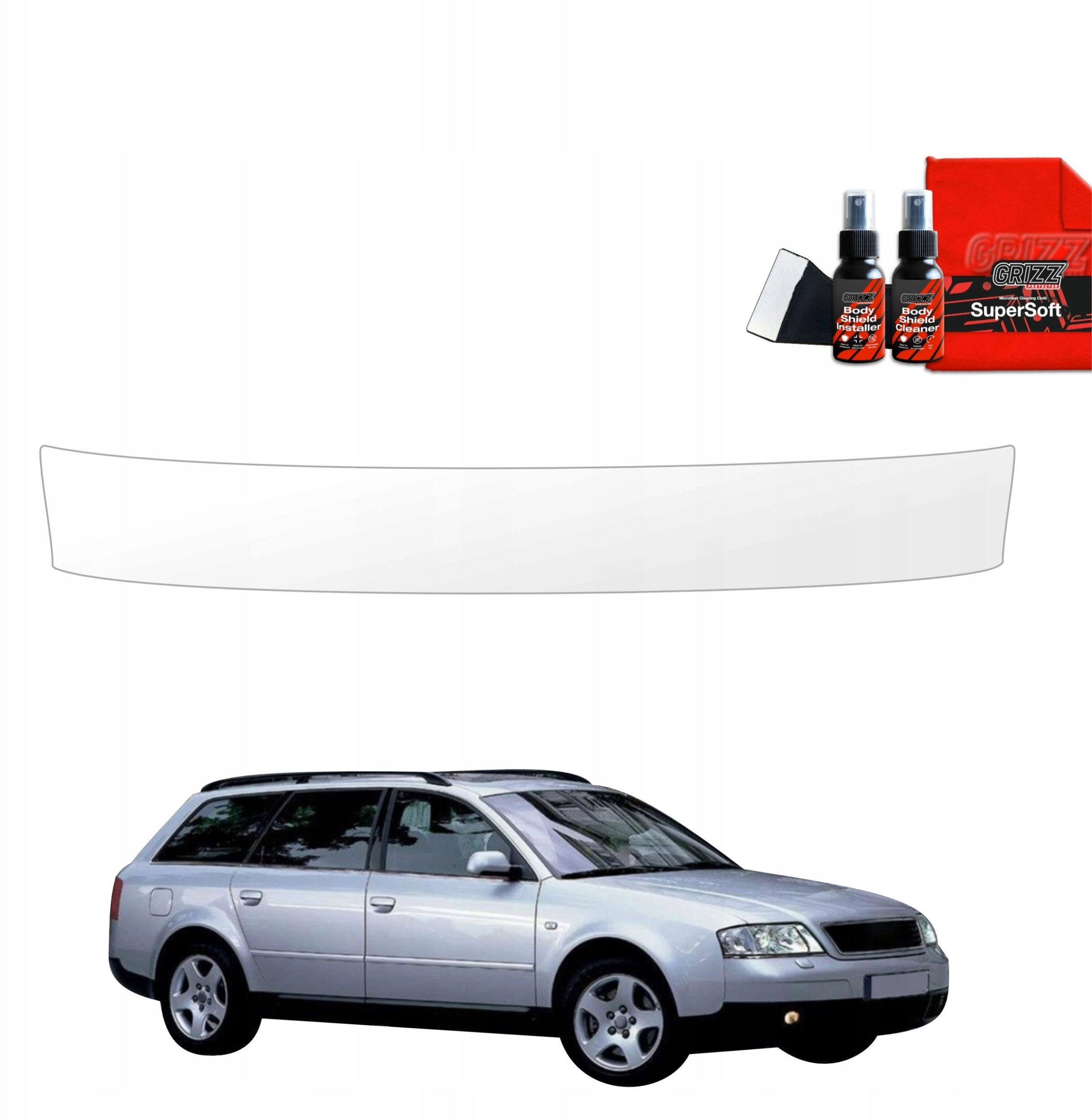 GrizzGlass GrizzGlass BodyShield trunk sill protective