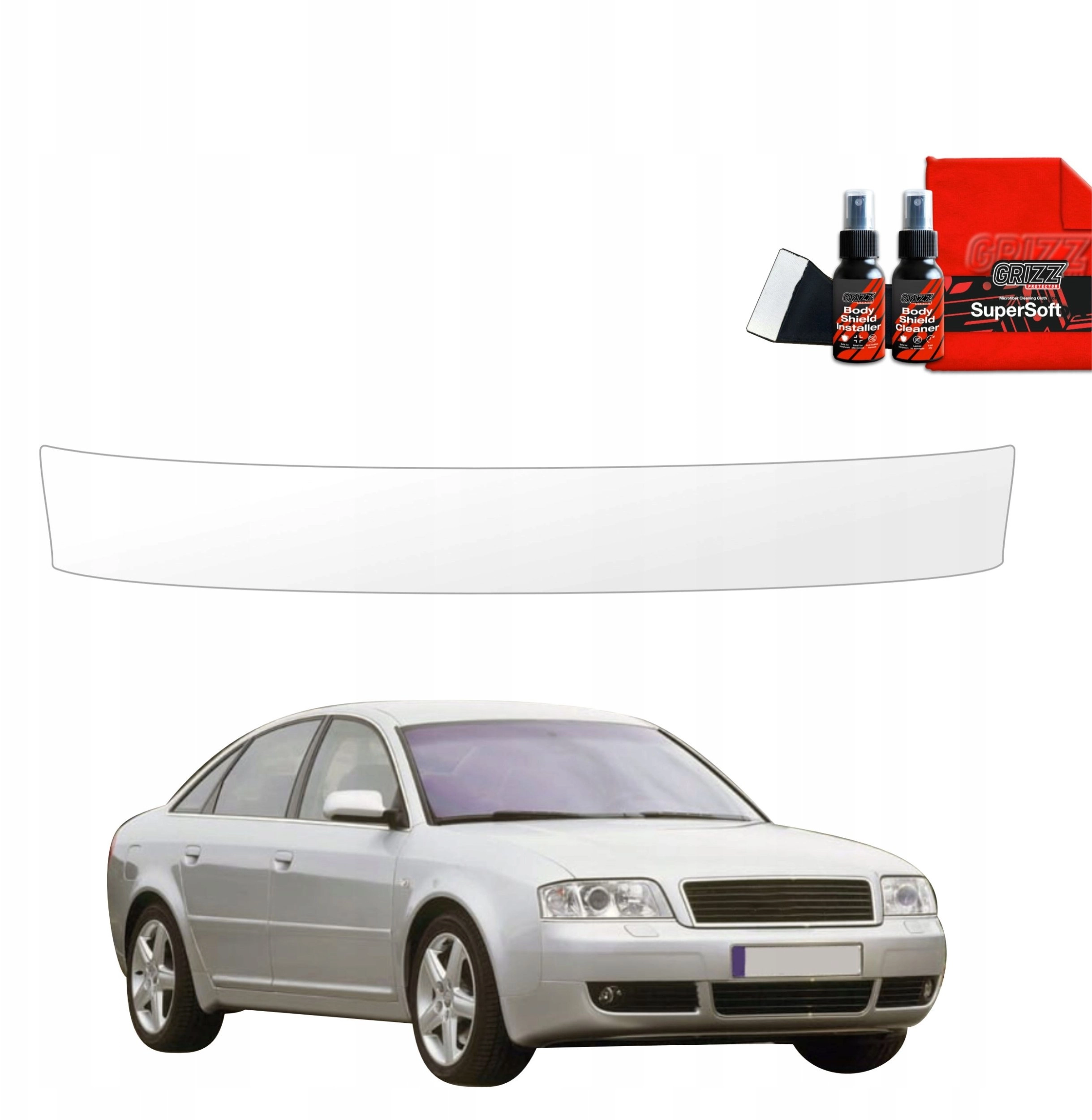 GrizzGlass GrizzGlass BodyShield trunk sill protective
