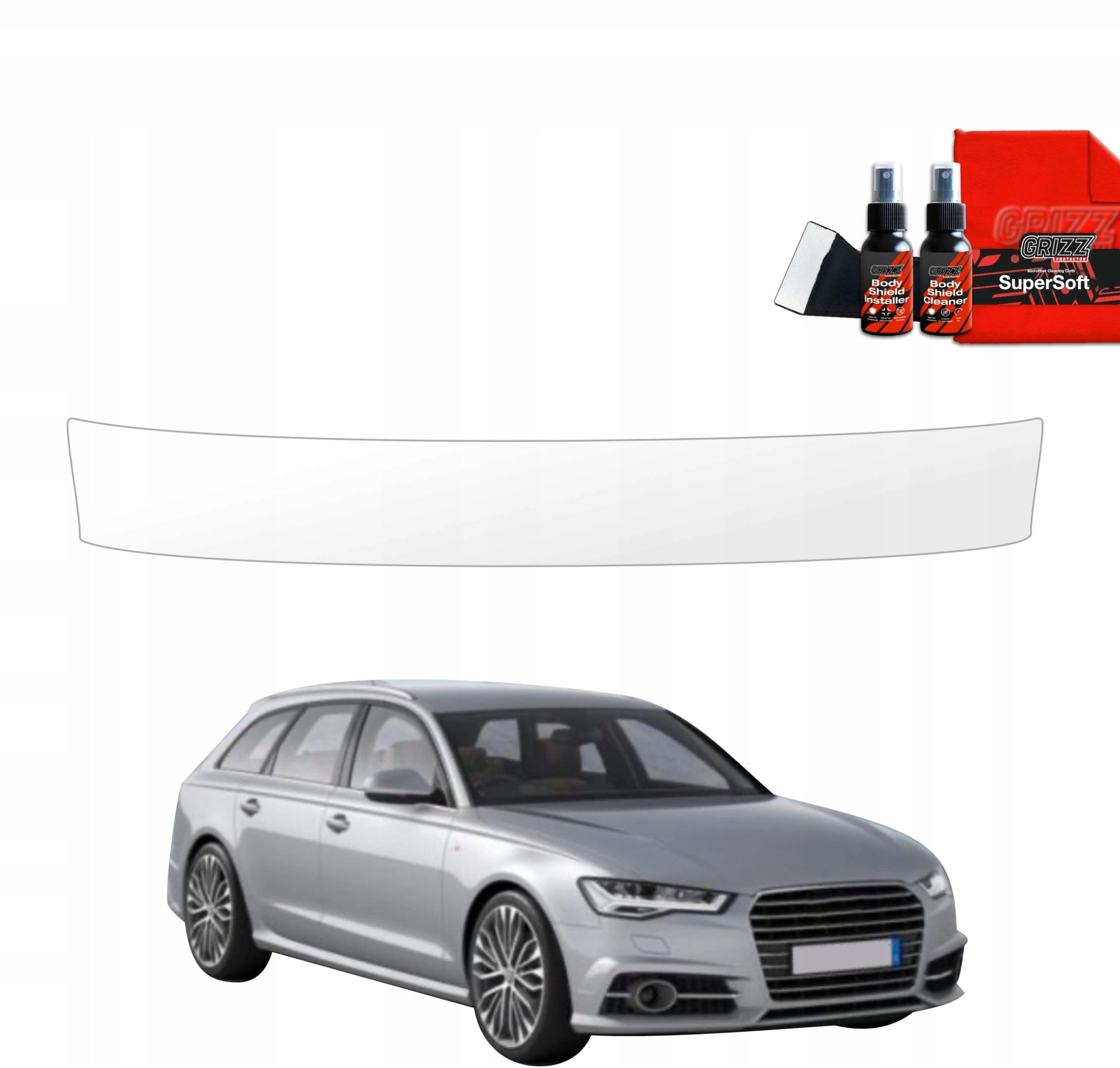 GrizzGlass GrizzGlass BodyShield trunk sill protective