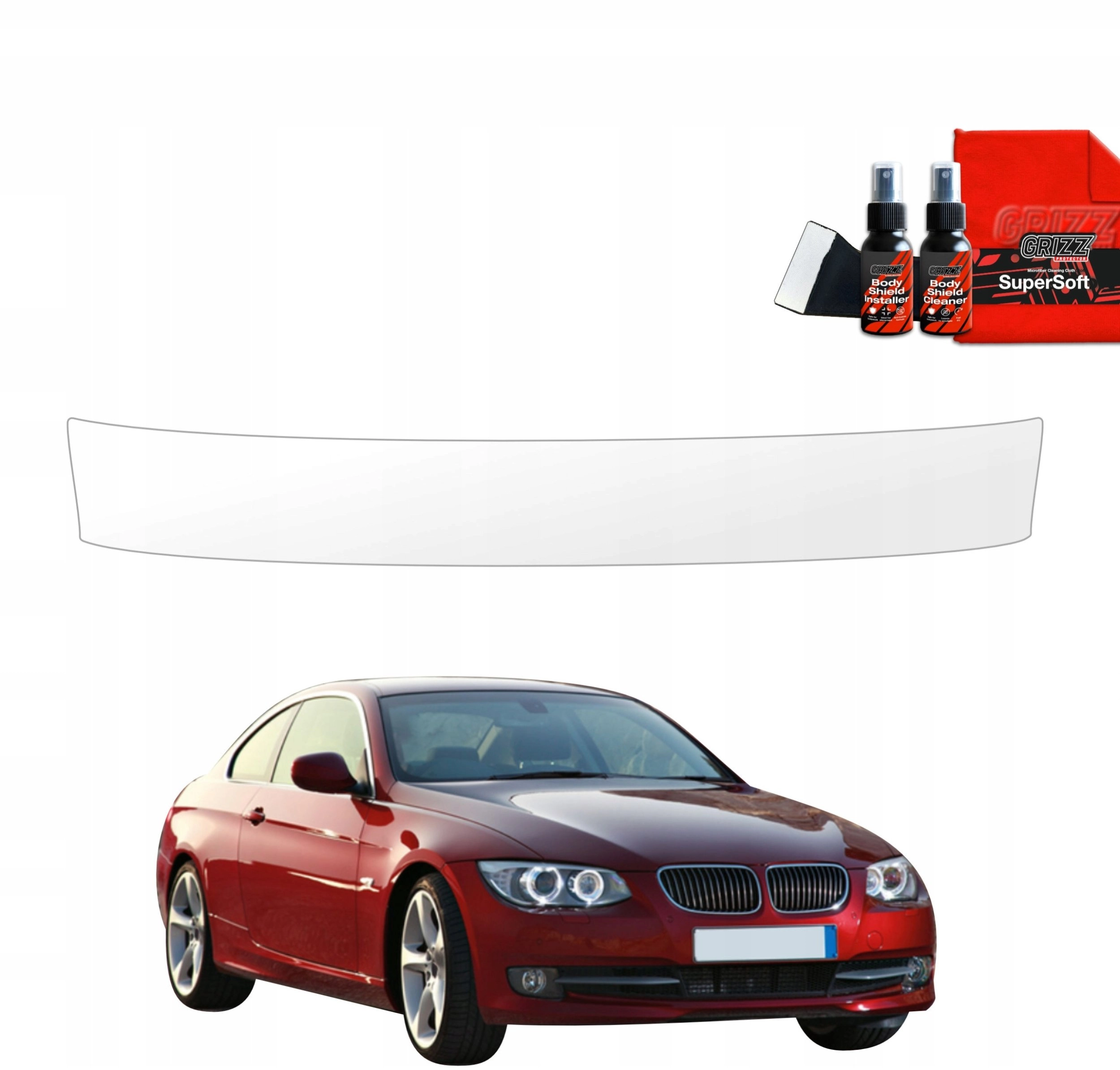 GrizzGlass GrizzGlass BodyShield trunk sill protective