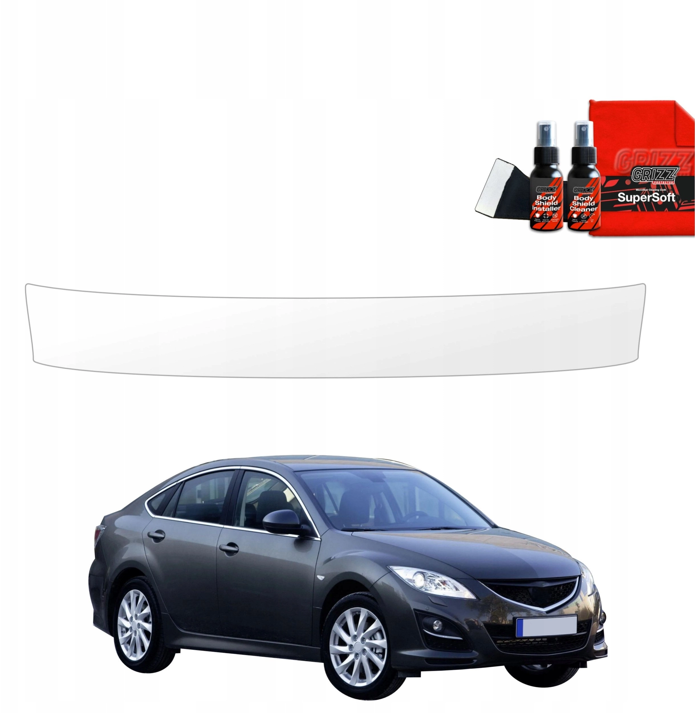 GrizzGlass GrizzGlass BodyShield trunk sill protective