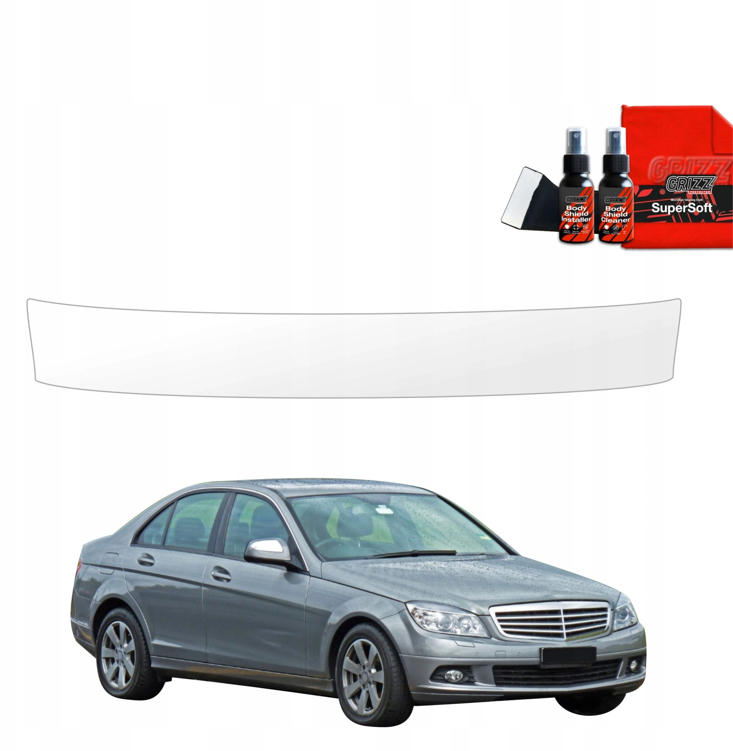 GrizzGlass GrizzGlass BodyShield trunk sill protective