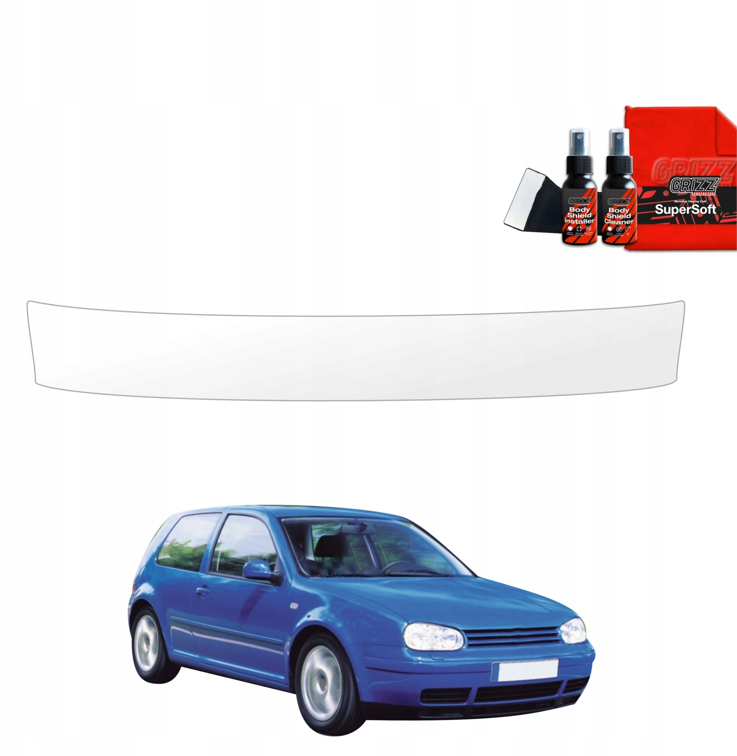 GrizzGlass GrizzGlass BodyShield trunk sill protective
