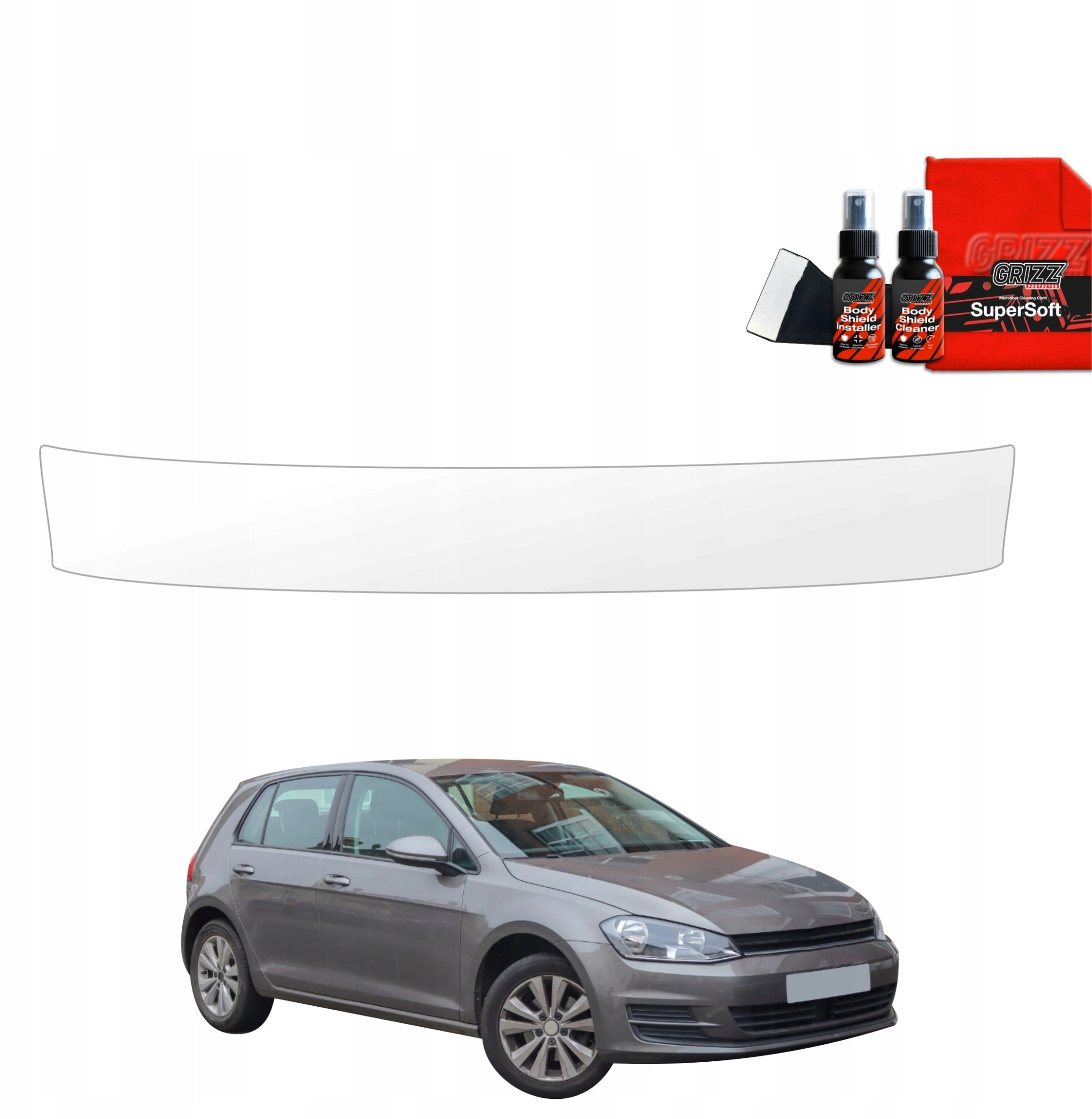 GrizzGlass GrizzGlass BodyShield trunk sill protective