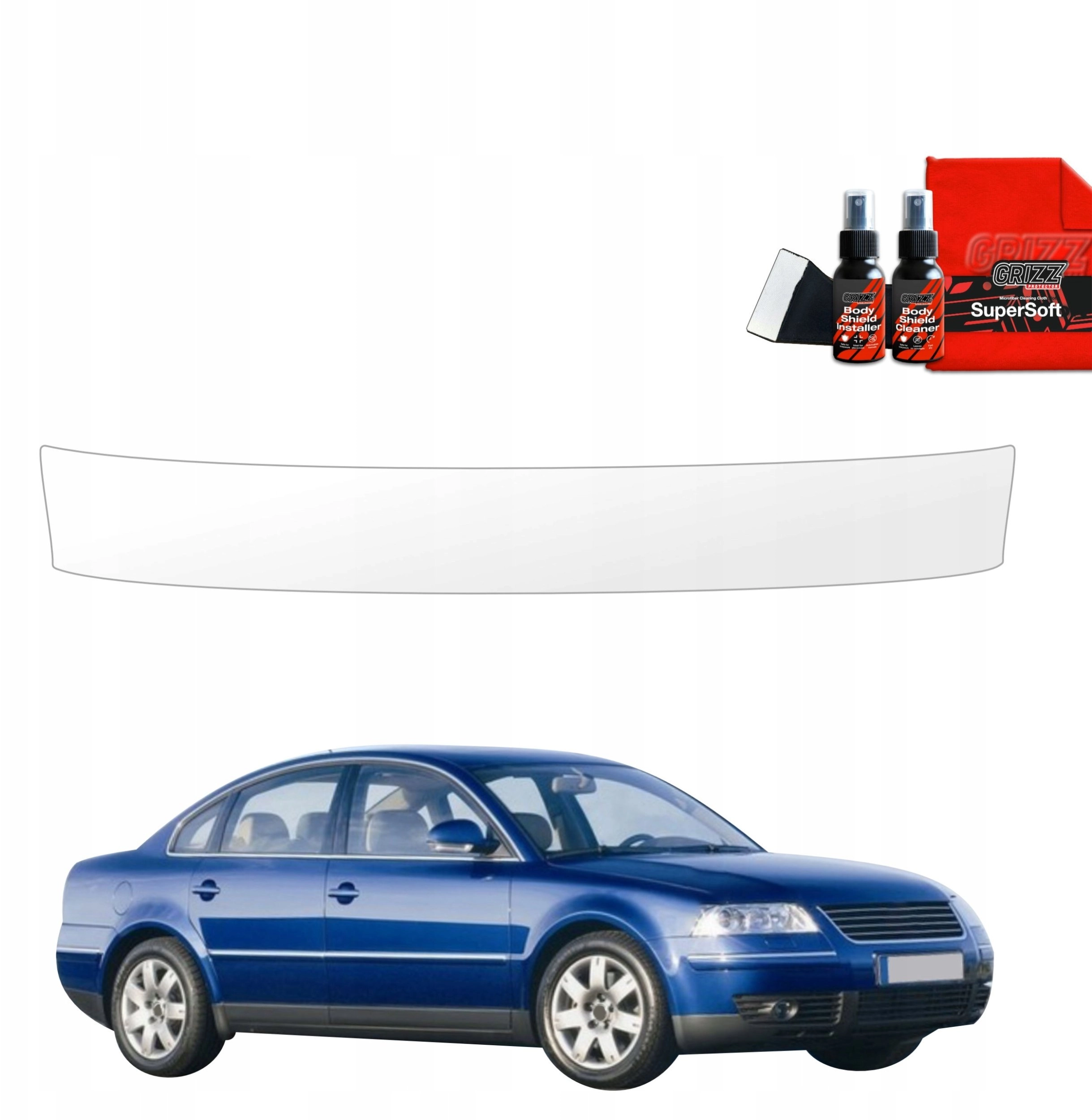 GrizzGlass GrizzGlass BodyShield trunk sill protective