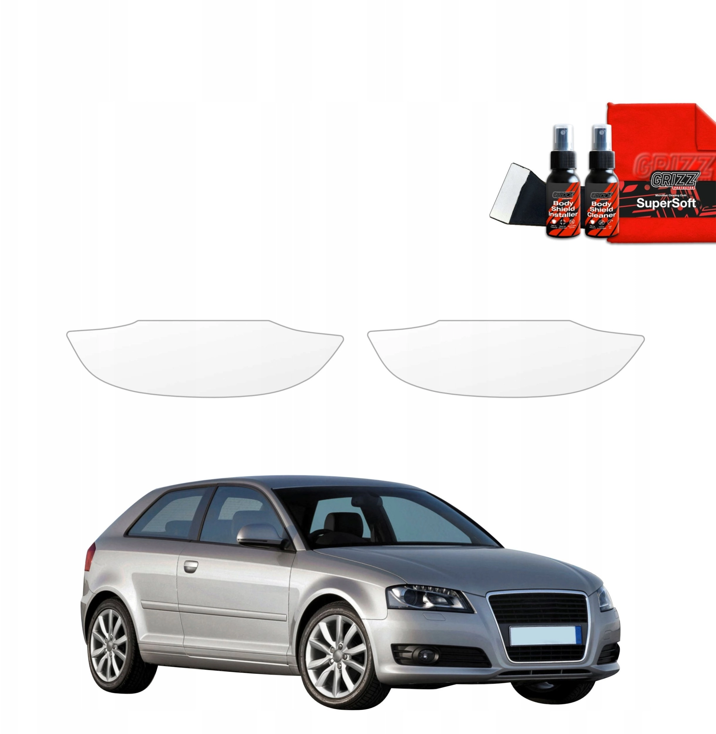 GrizzGlass Protective foil for door handles