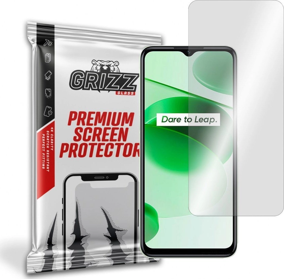 GrizzGlass Grizz Realme C35 Hybrid Glass