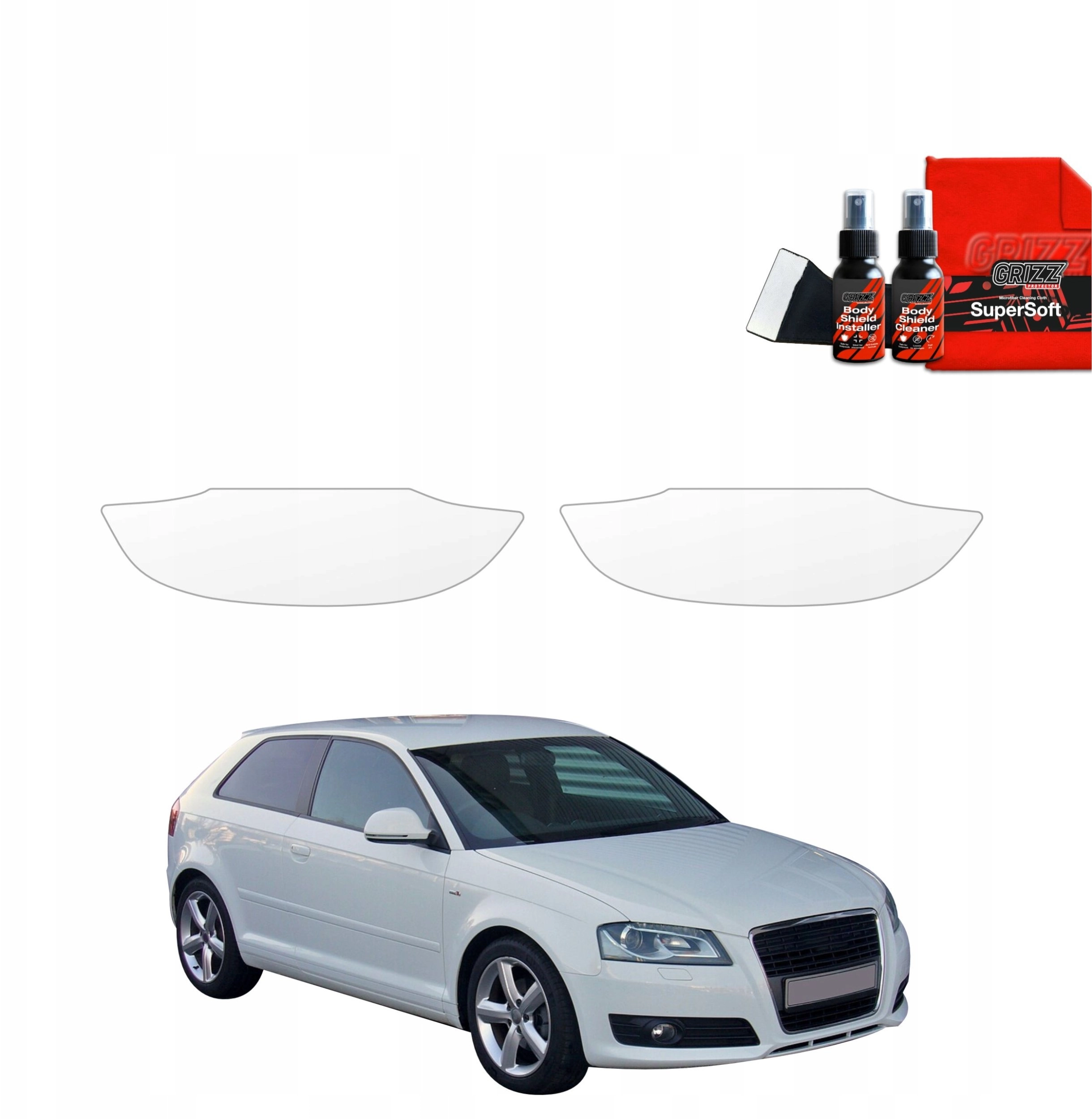 GrizzGlass Protective foil for door handles