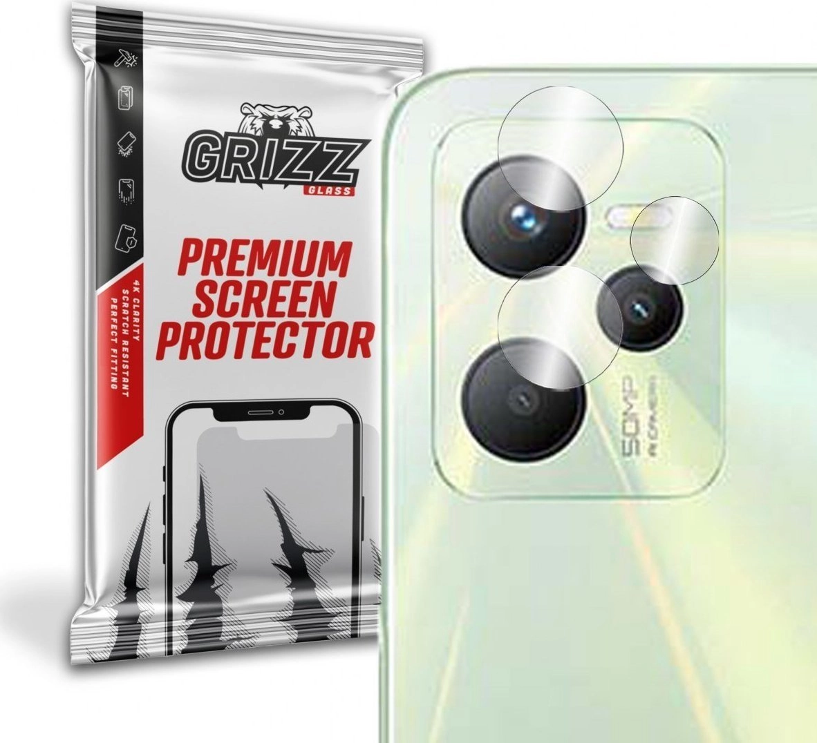 GrizzGlass Hybrid glass for Grizz Realme