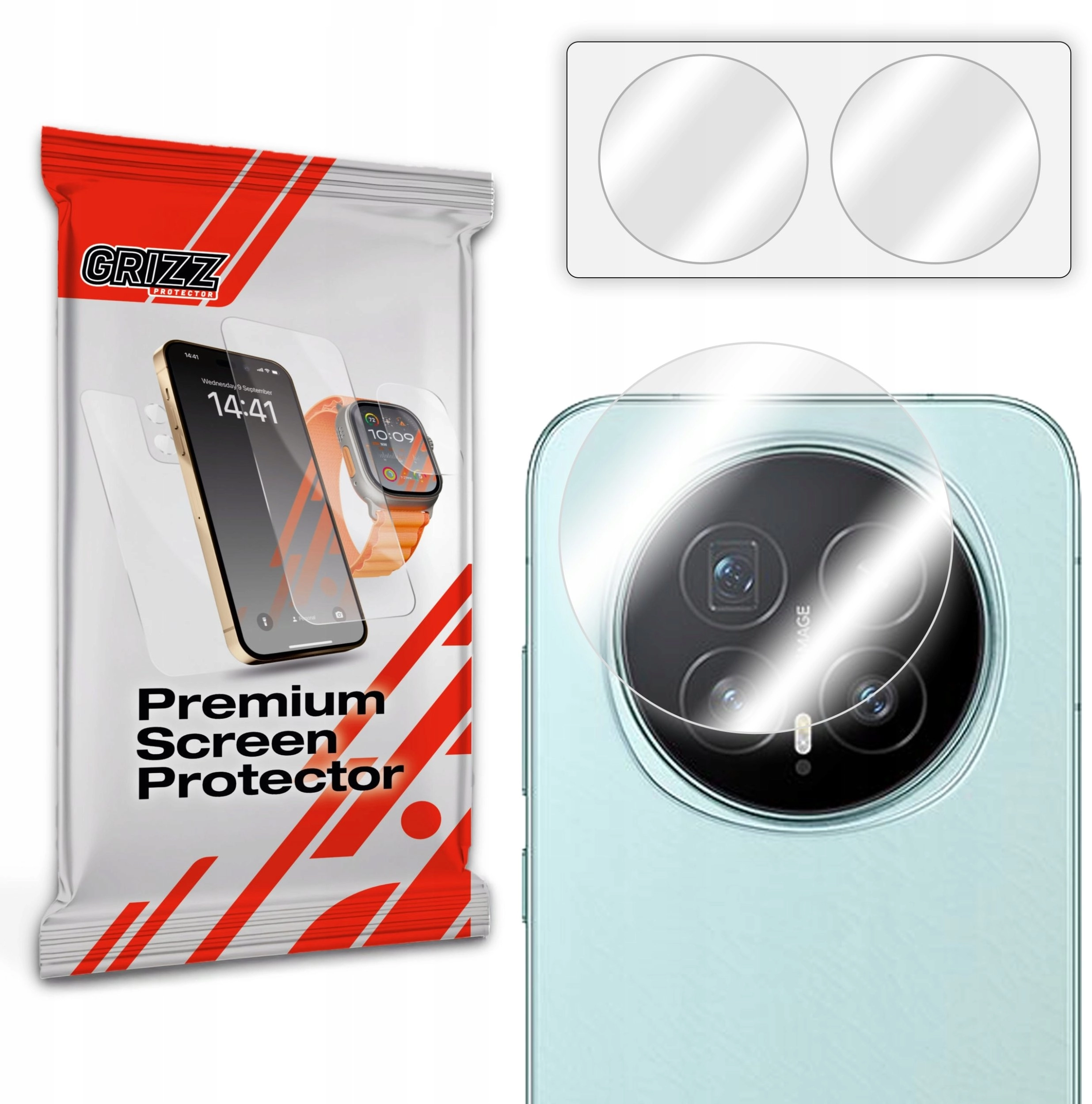 Szkło na aparat GrizzGlass HybridGlass Camera
