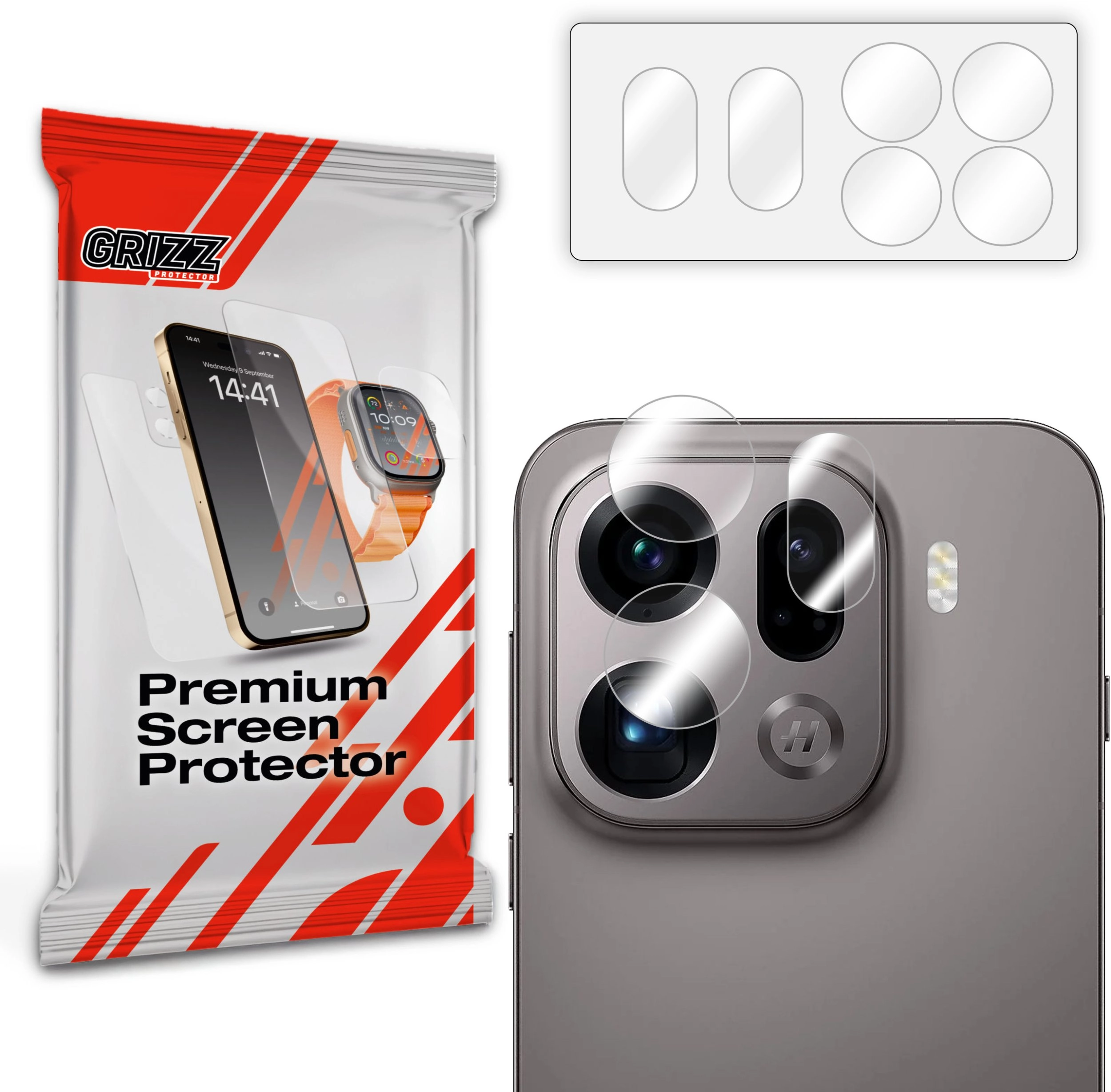 Szkło na aparat GrizzGlass HybridGlass Camera