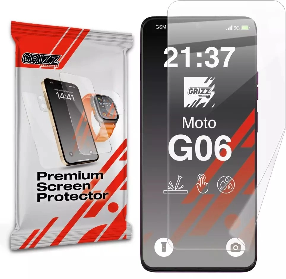 GrizzGlass CeramicFilm ceramic foil for Motorola
