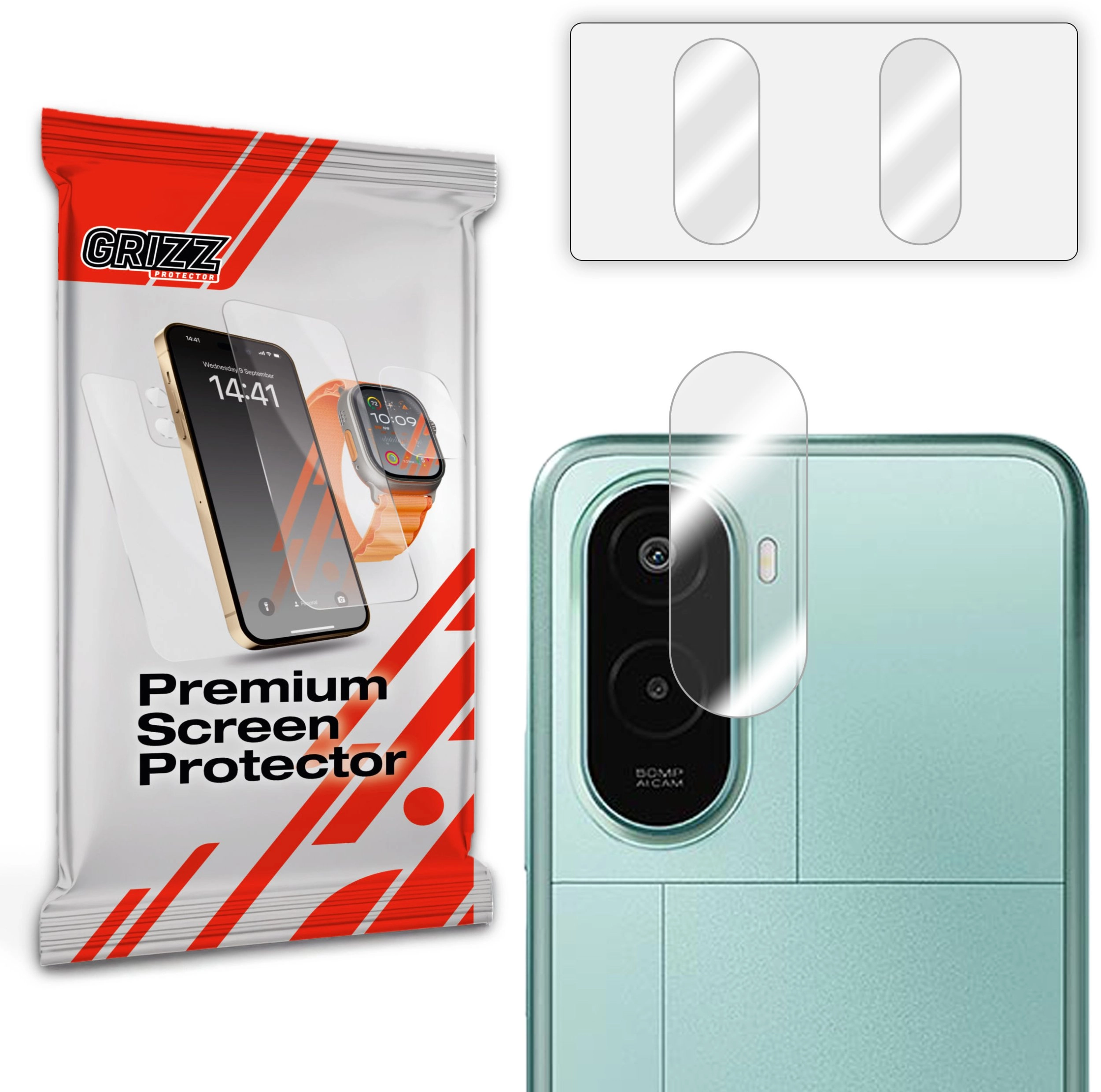 Szkło na aparat GrizzGlass HybridGlass Camera