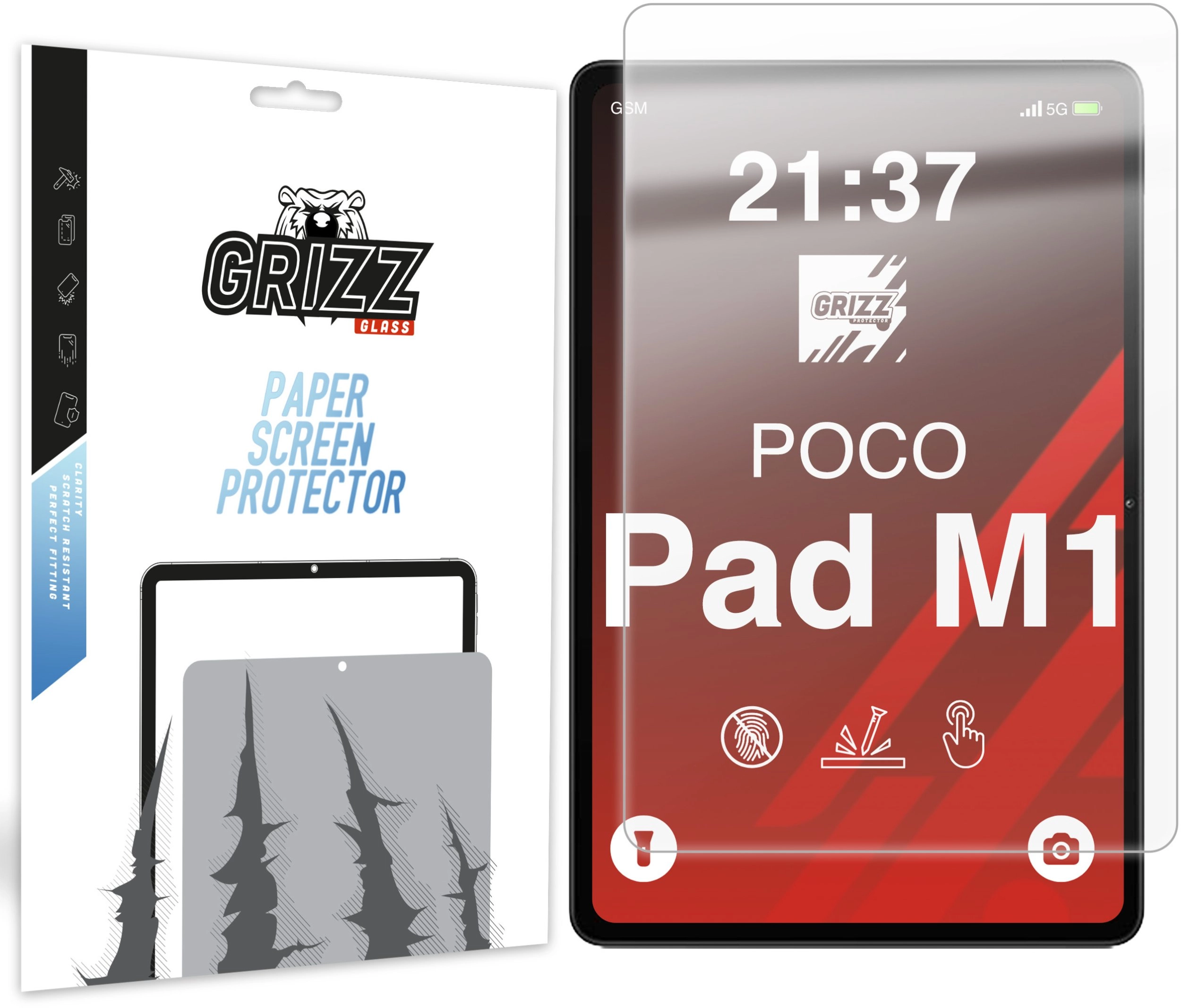 Folia matowa GrizzGlass PaperScreen do Xiaomi