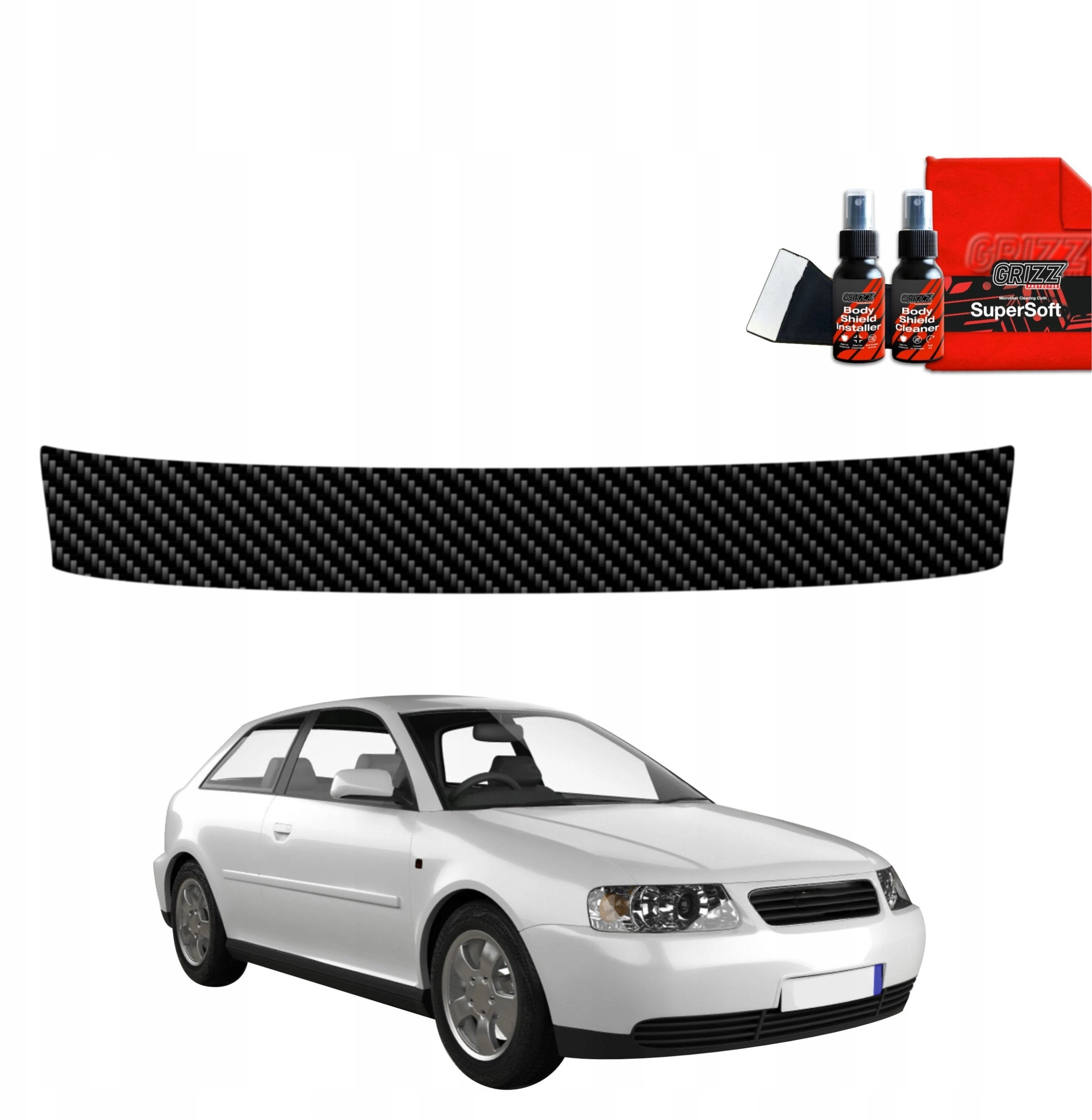 GrizzGlass Carbon foil for trunk sill