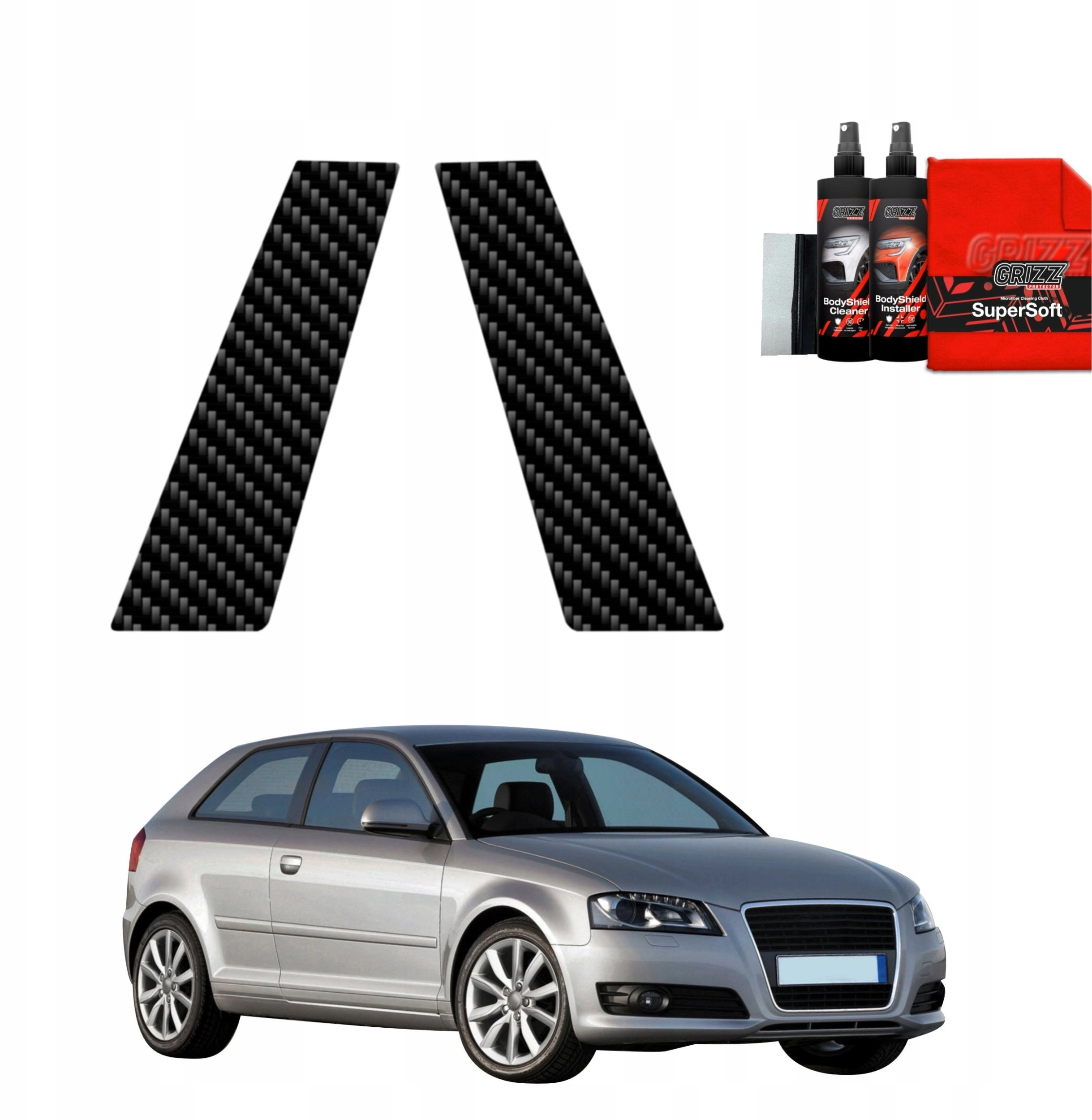 GrizzGlass Carbon foil for trunk sill