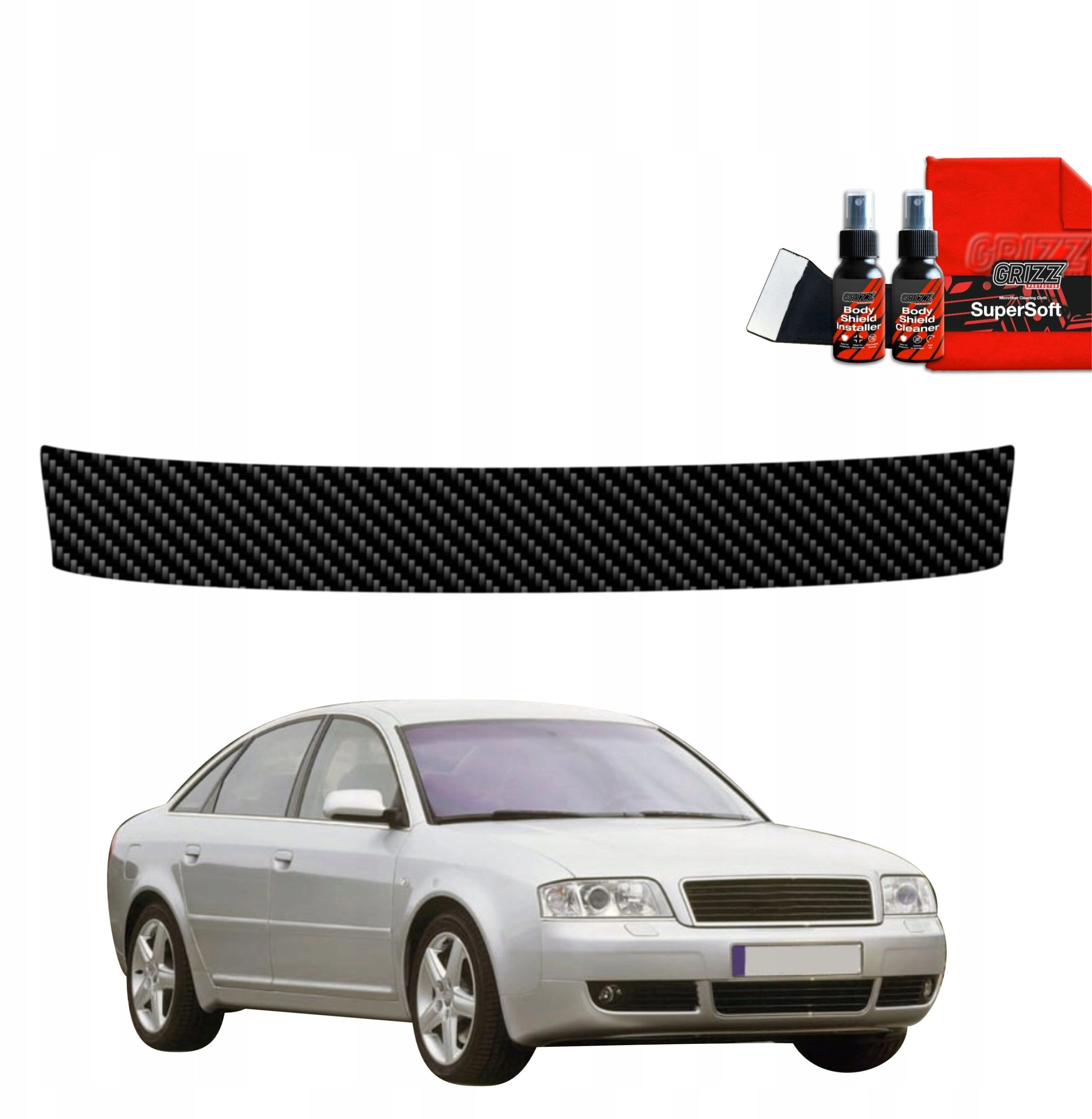 GrizzGlass Carbon foil for trunk sill