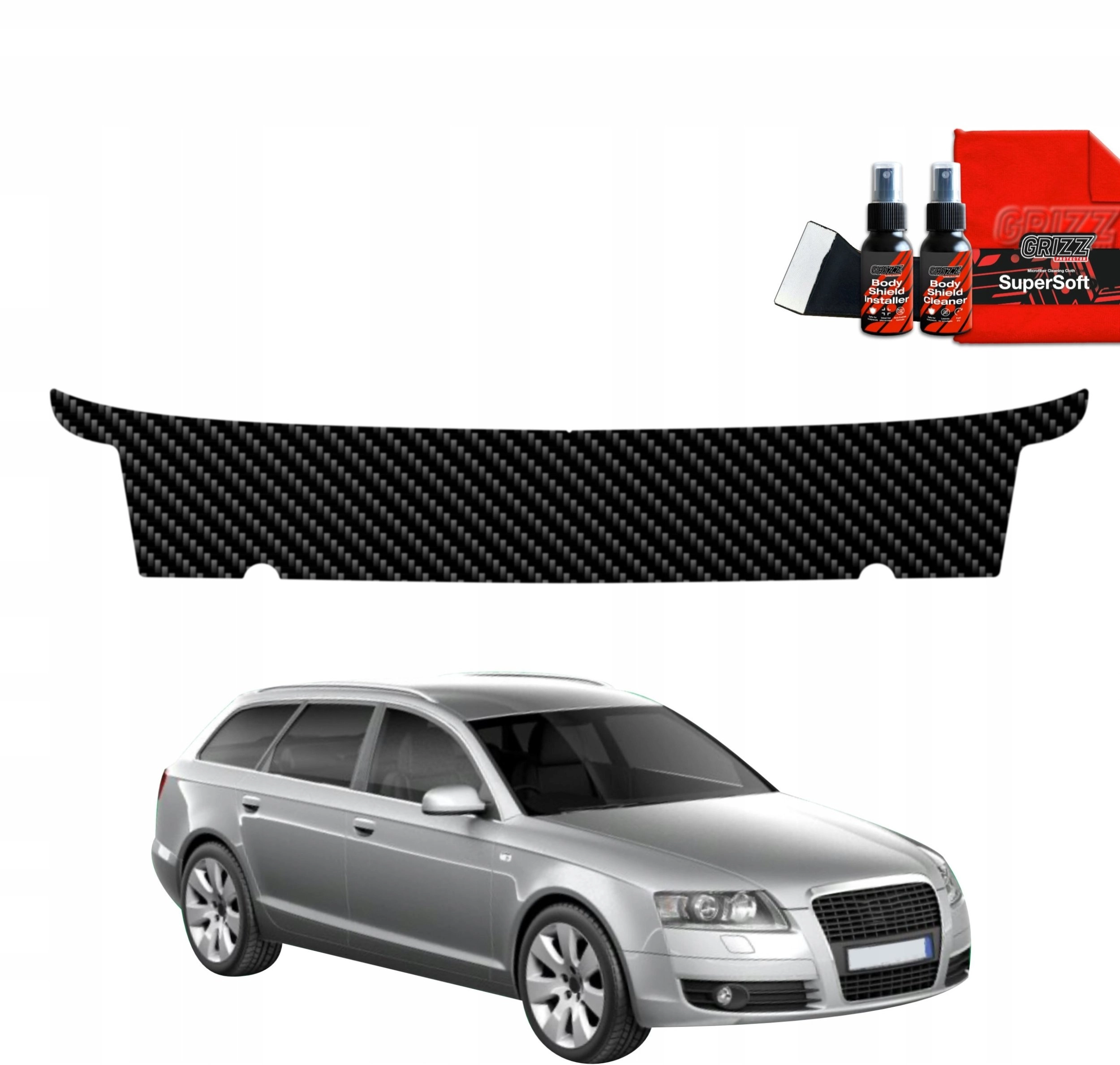GrizzGlass Carbon foil for trunk sill