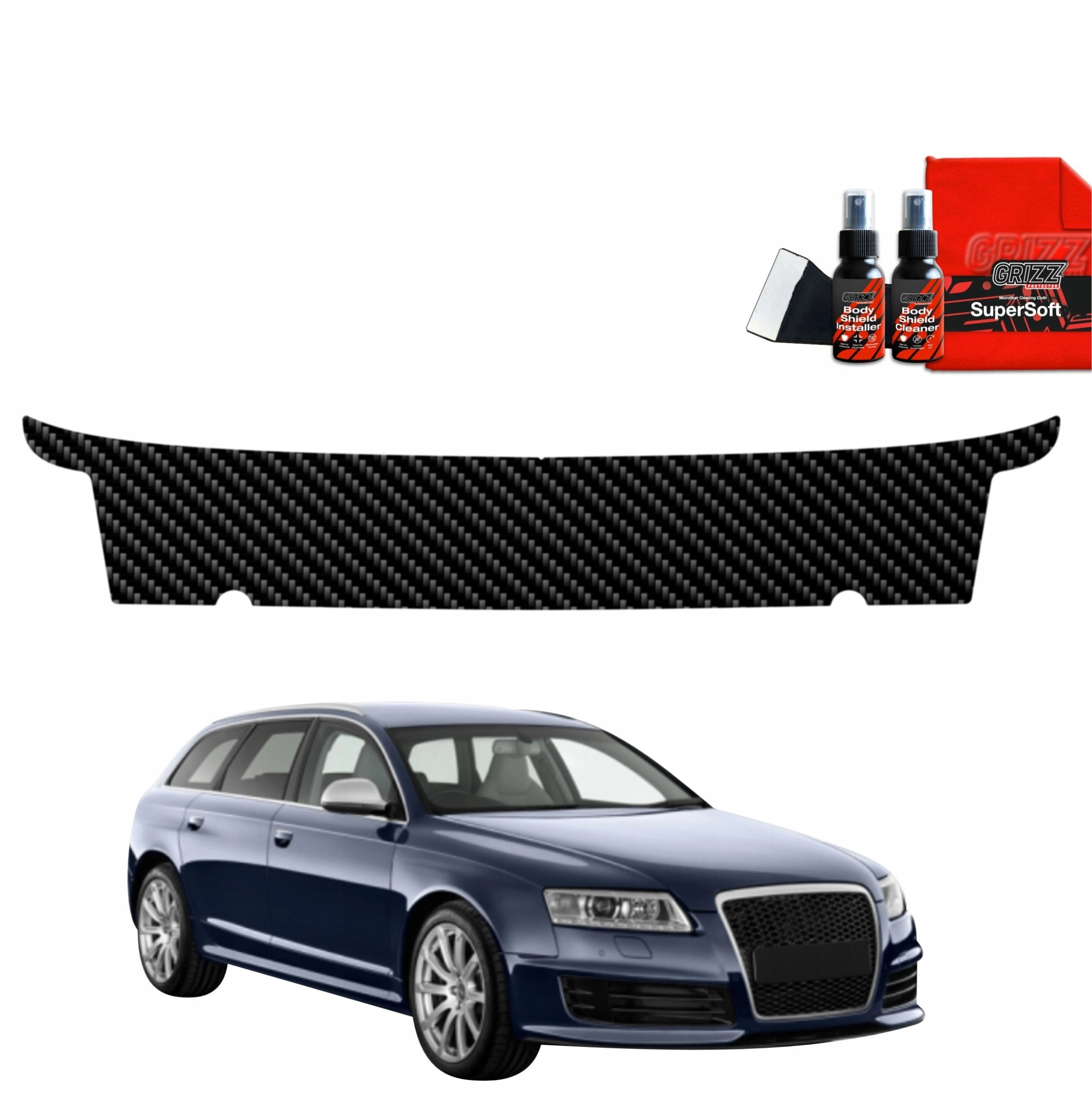 GrizzGlass Carbon foil for trunk sill