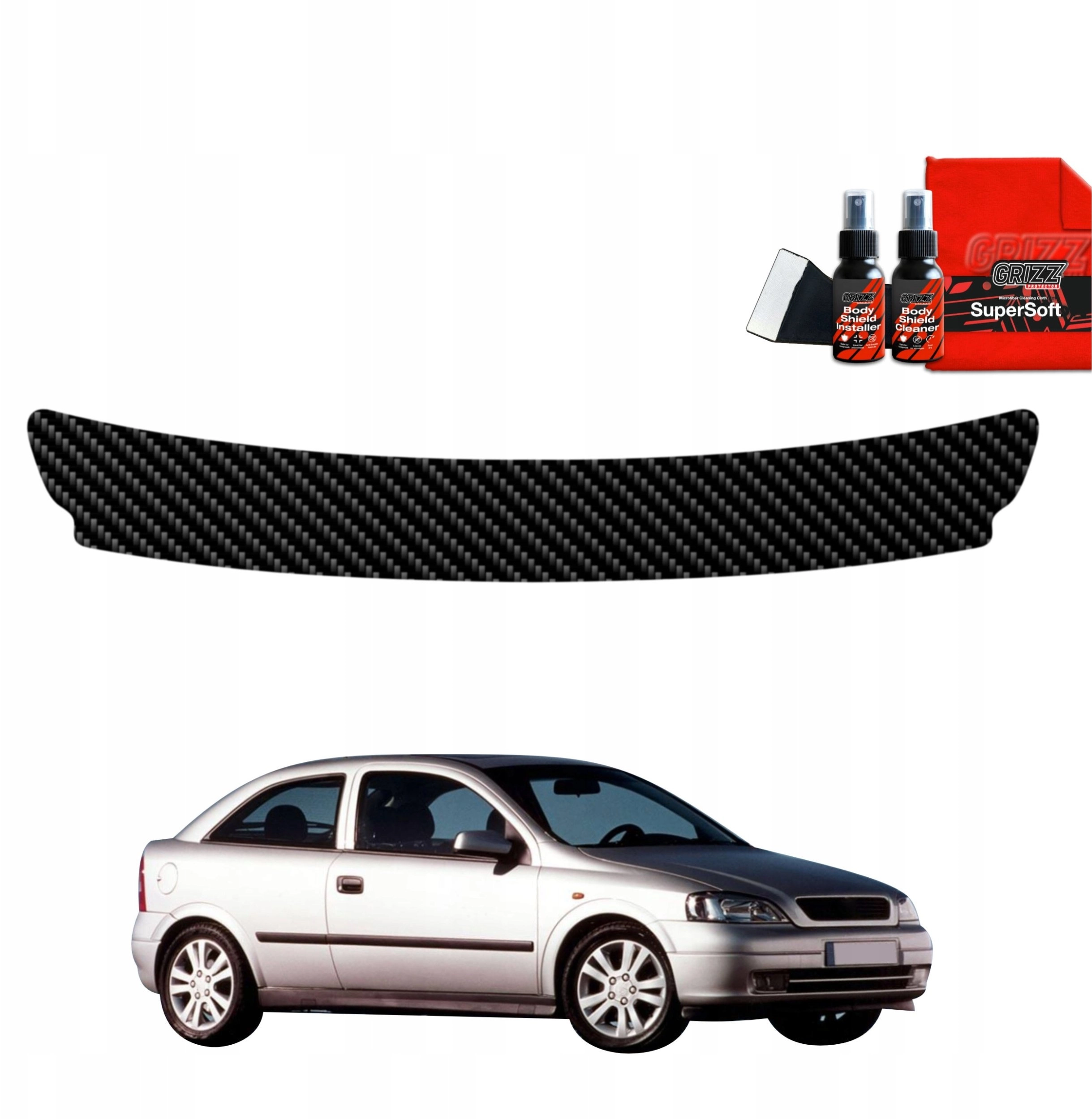 GrizzGlass Carbon foil for trunk sill