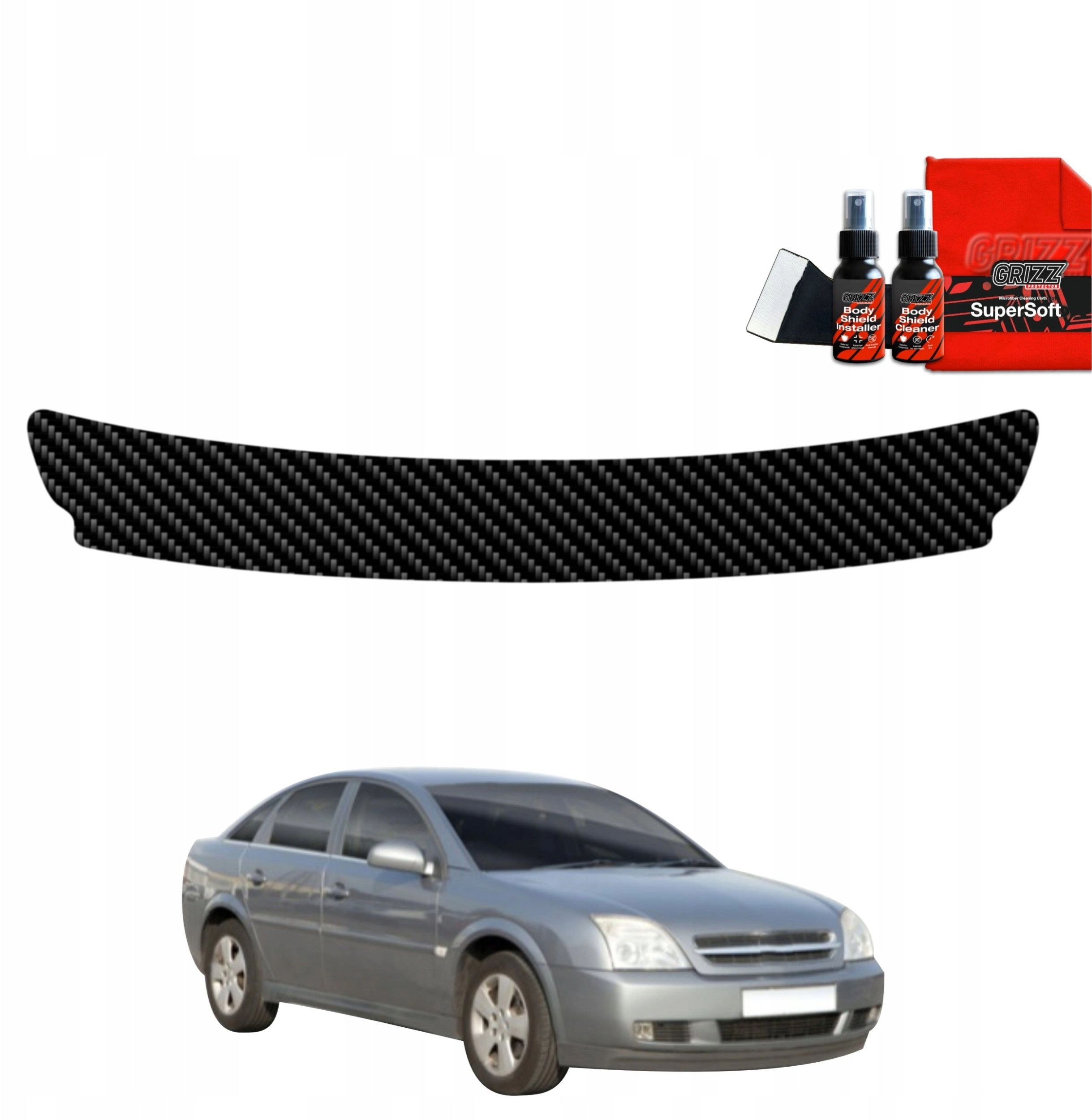 GrizzGlass Carbon foil for trunk sill