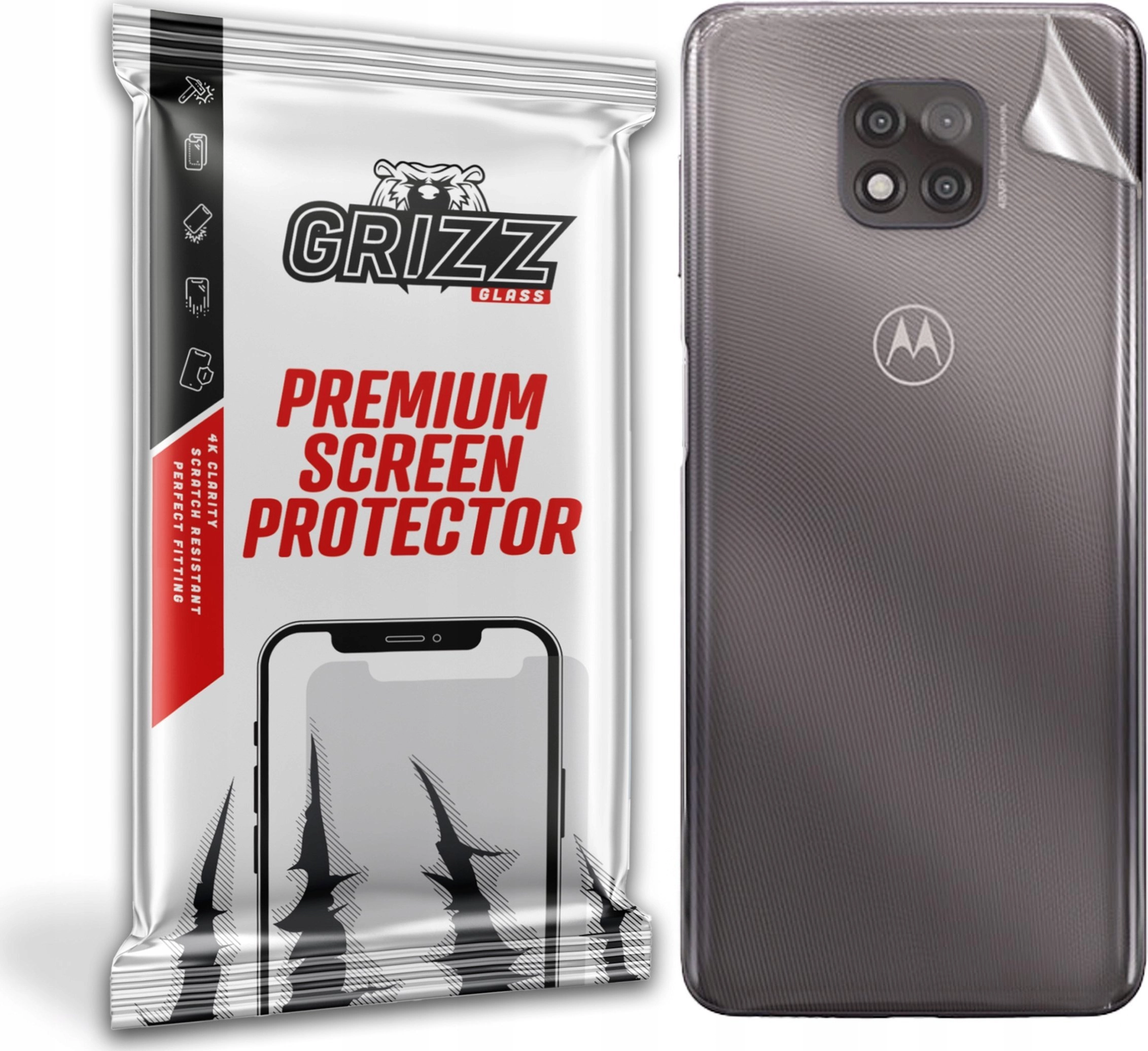 GrizzGlass Back film Grizz Motorola Moto