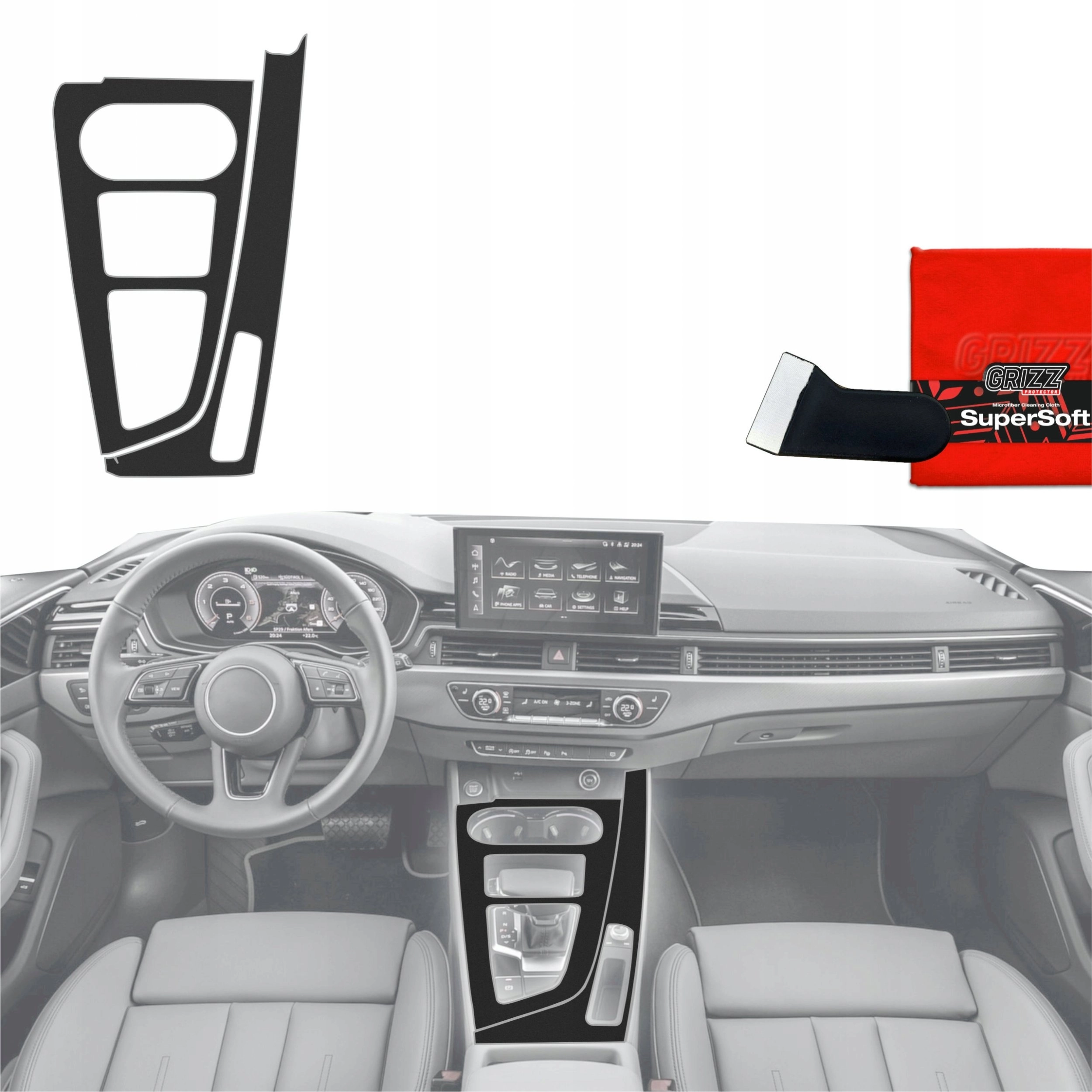 GrizzGlass GrizzGlass PianoSkin Matte interior foil