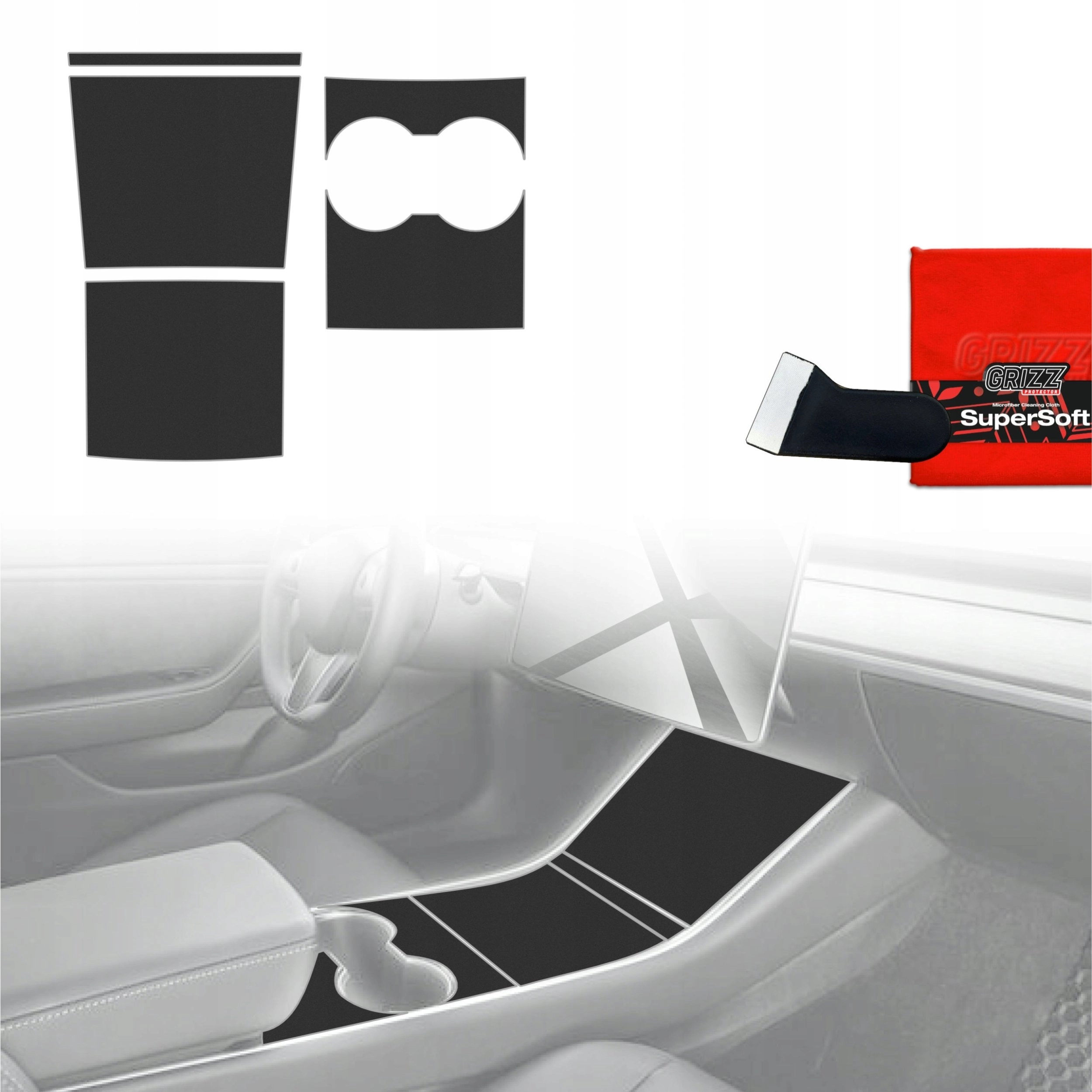 GrizzGlass GrizzGlass PianoSkin Matte interior foil