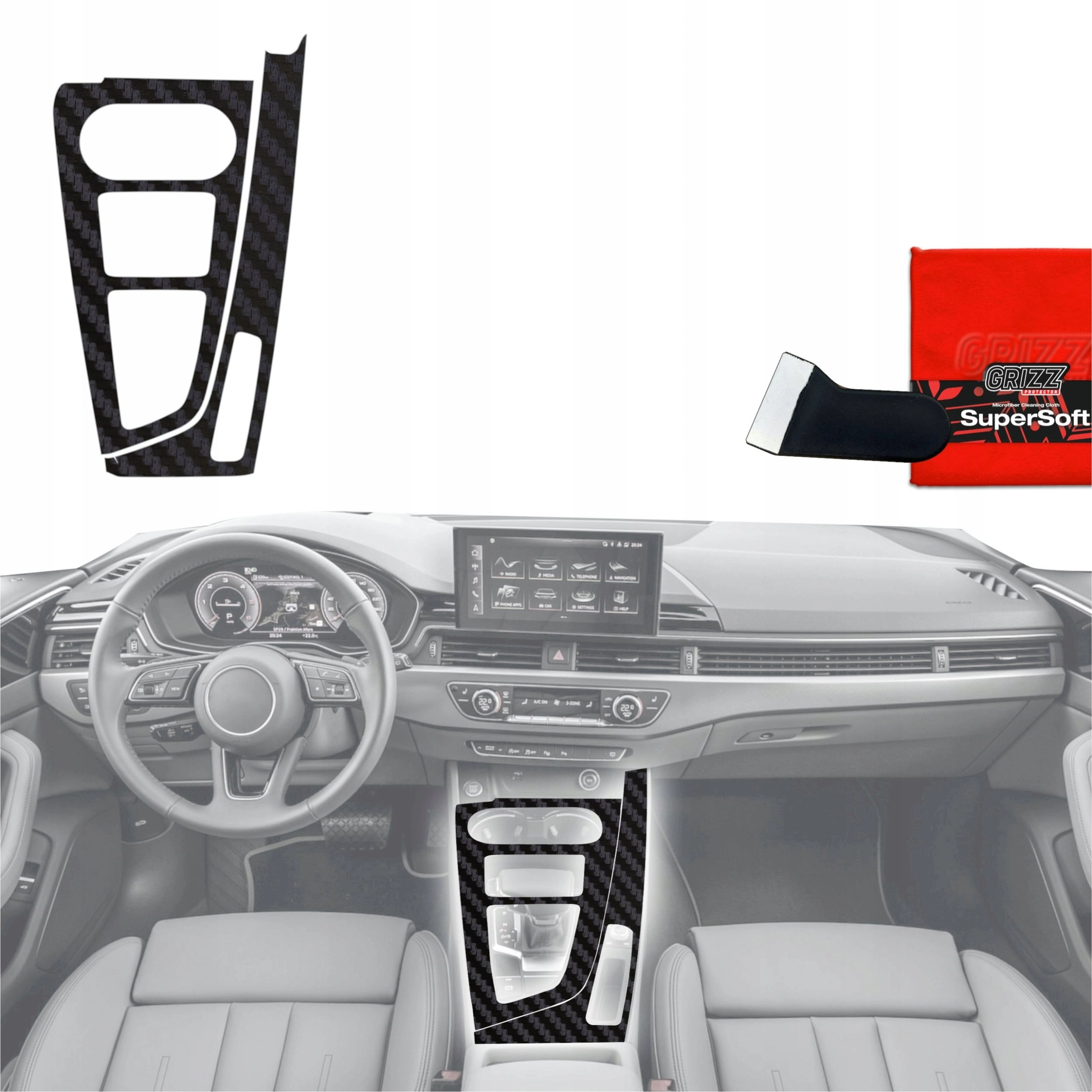 GrizzGlass GrizzGlass PianoSkin Matte interior foil