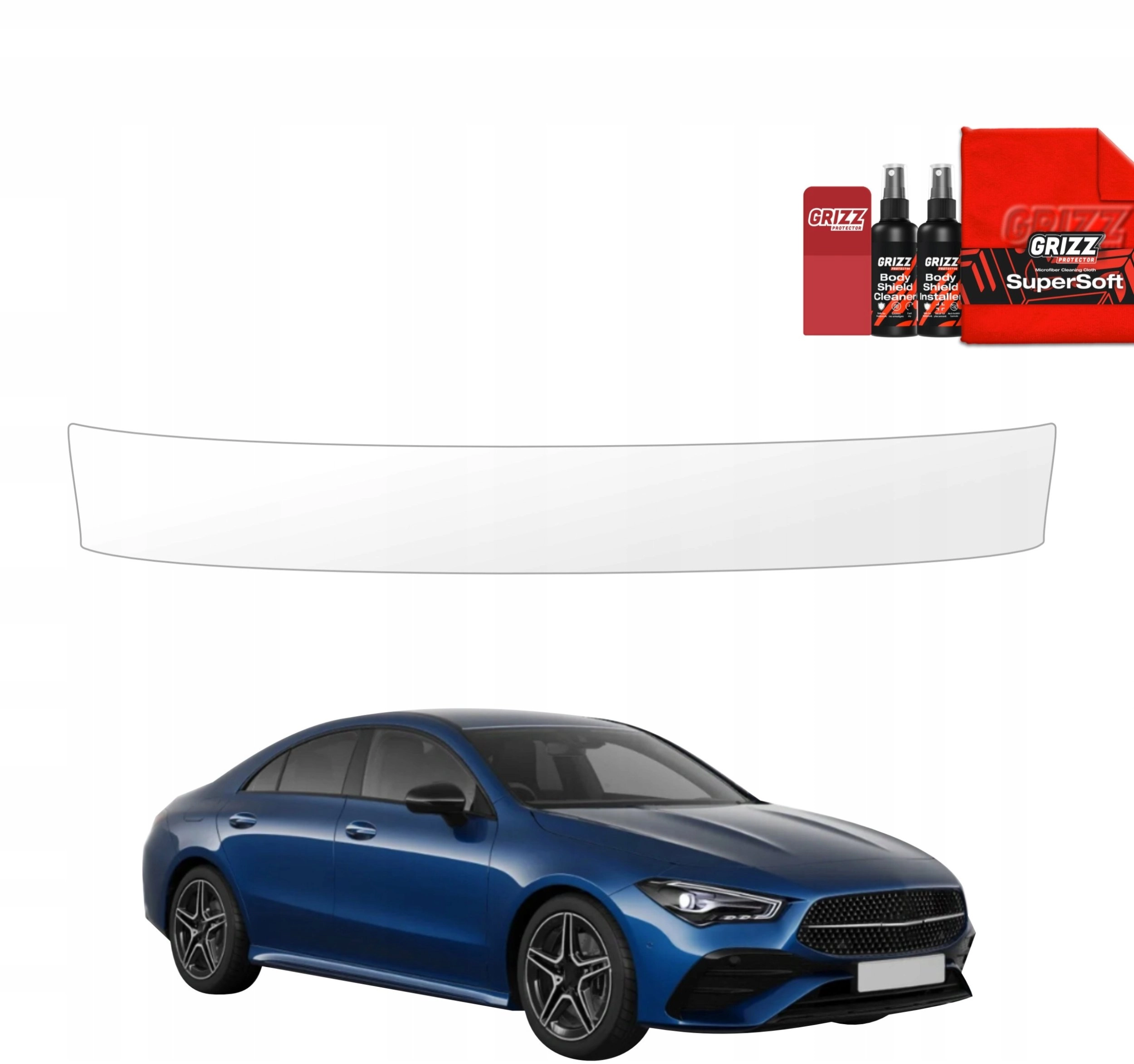 GrizzGlass GrizzGlass BodyShield trunk sill protective