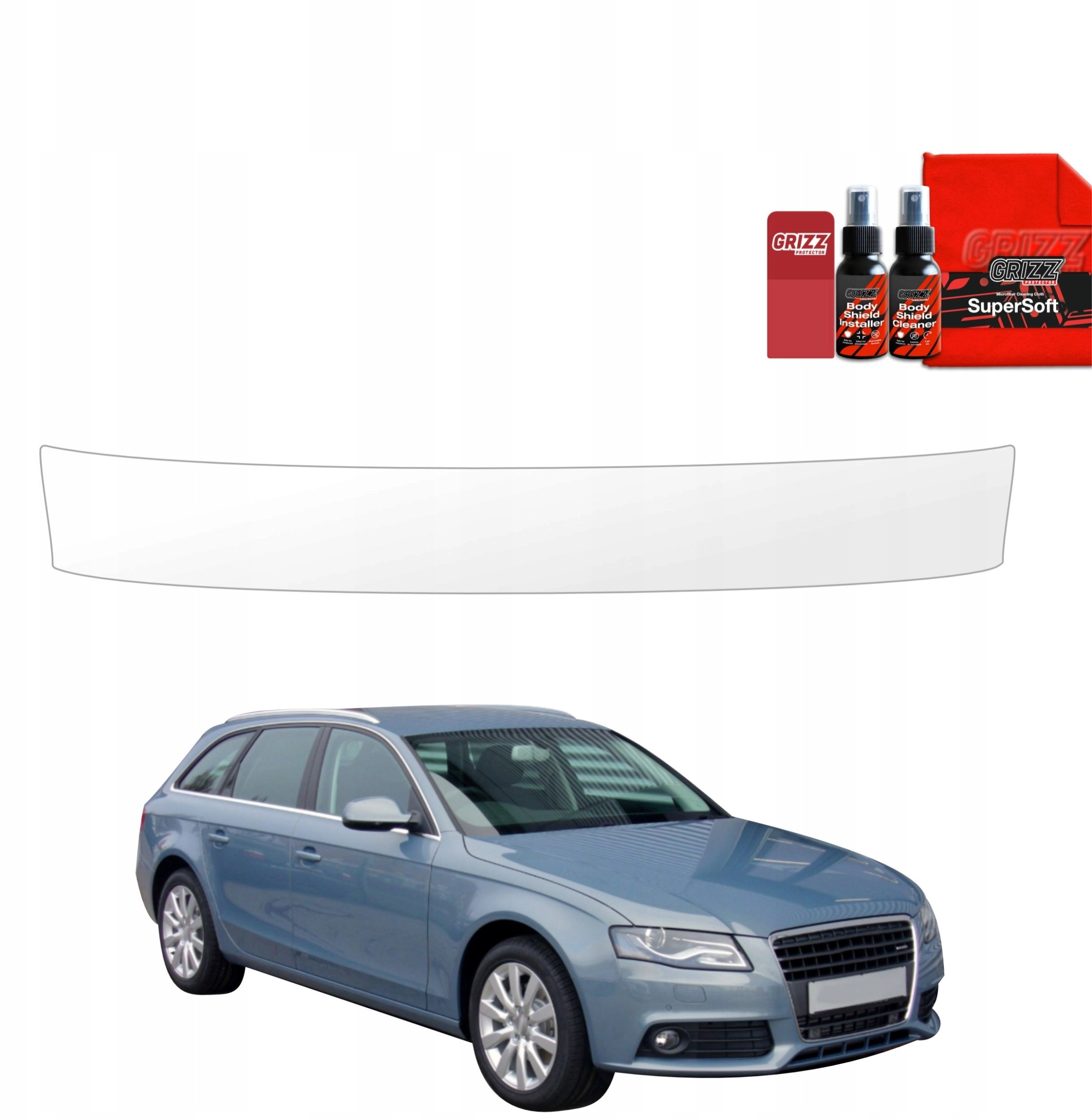GrizzGlass GrizzGlass BodyShield trunk sill protective