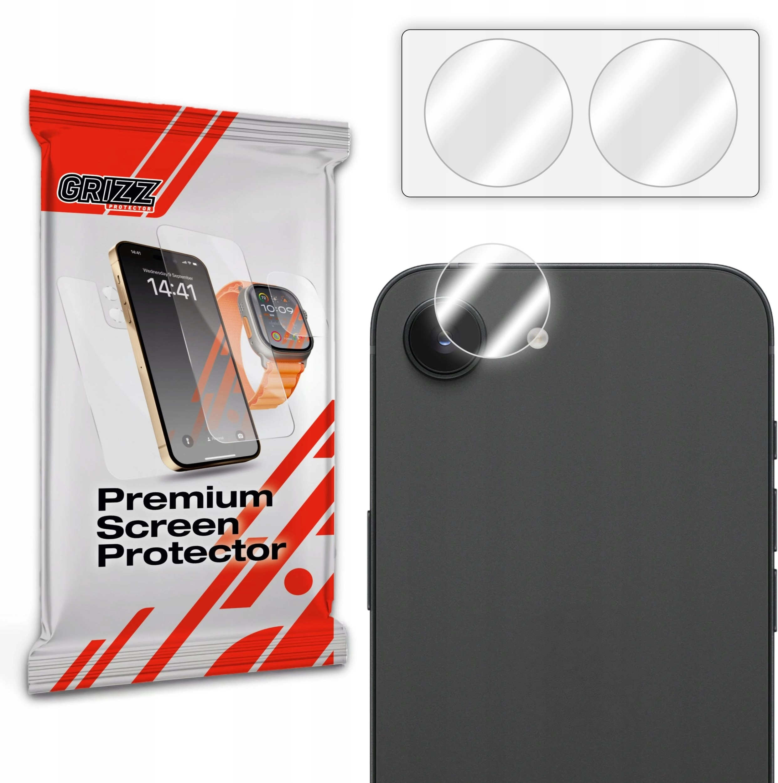 GrizzGlass GrizzGlass HybridGlass Camera Glass for