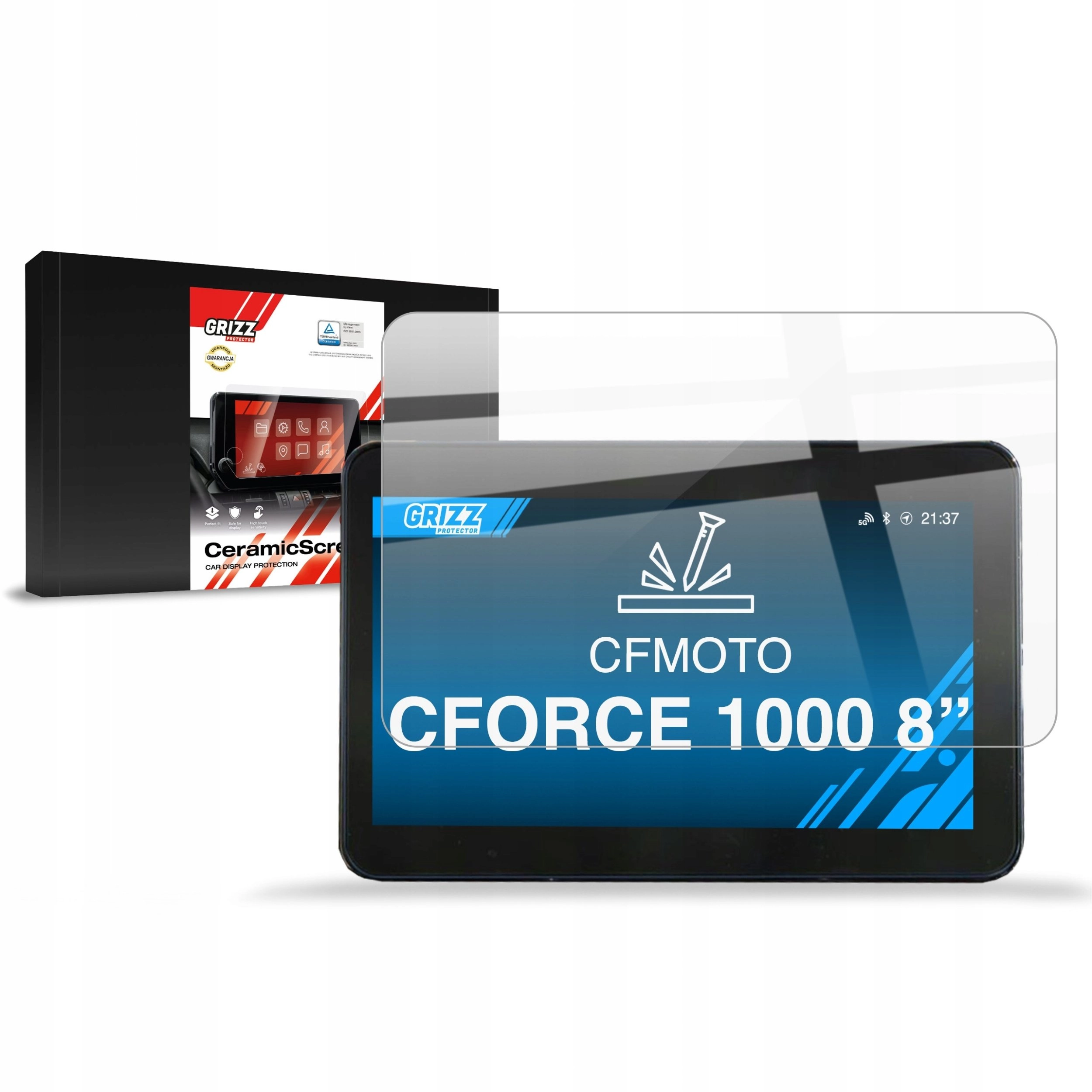 GrizzGlass Folia ceramiczna GrizzGlass CarDisplay Protection