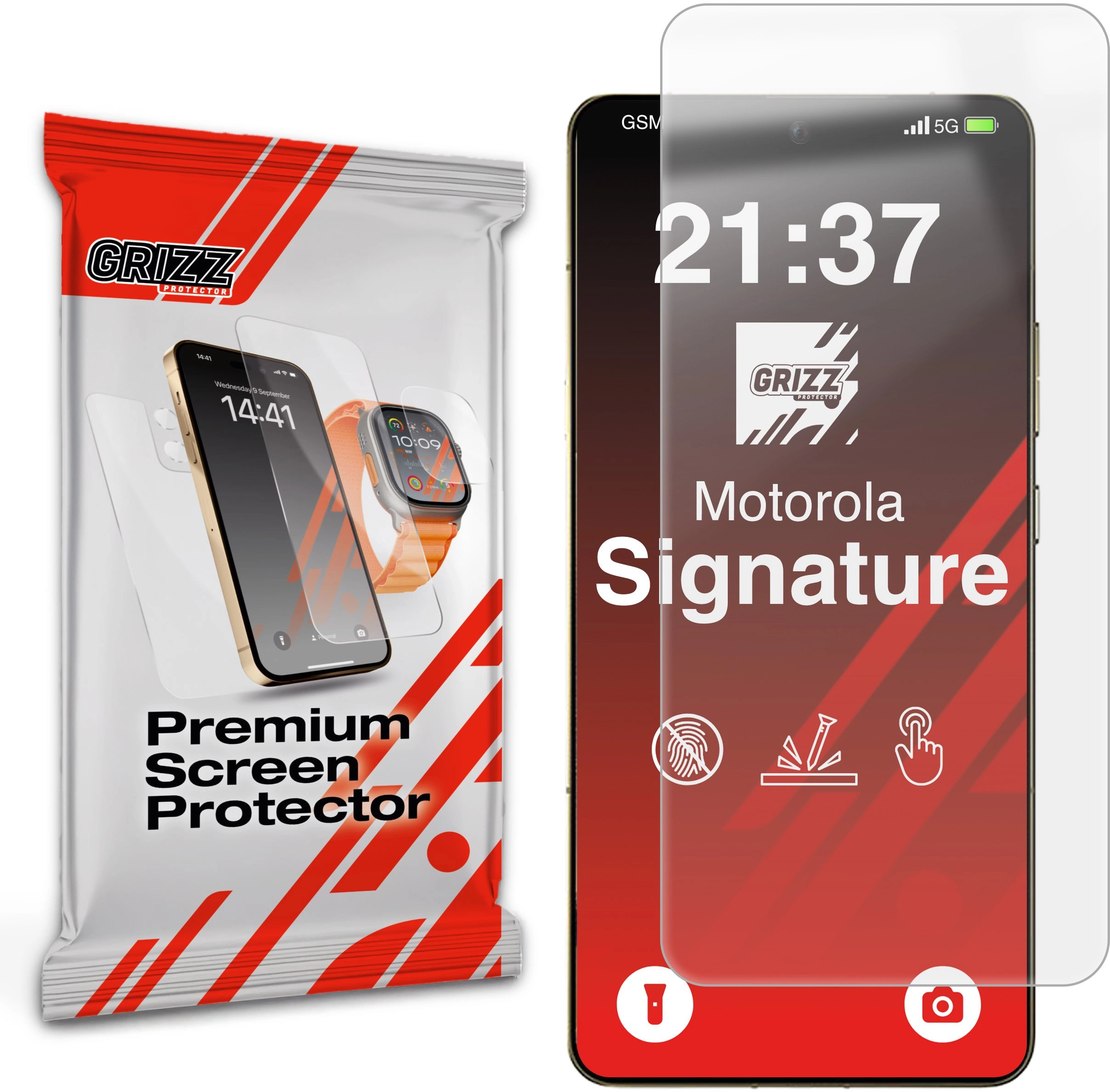 GrizzGlass GrizzGlass PaperScreen matte film for
