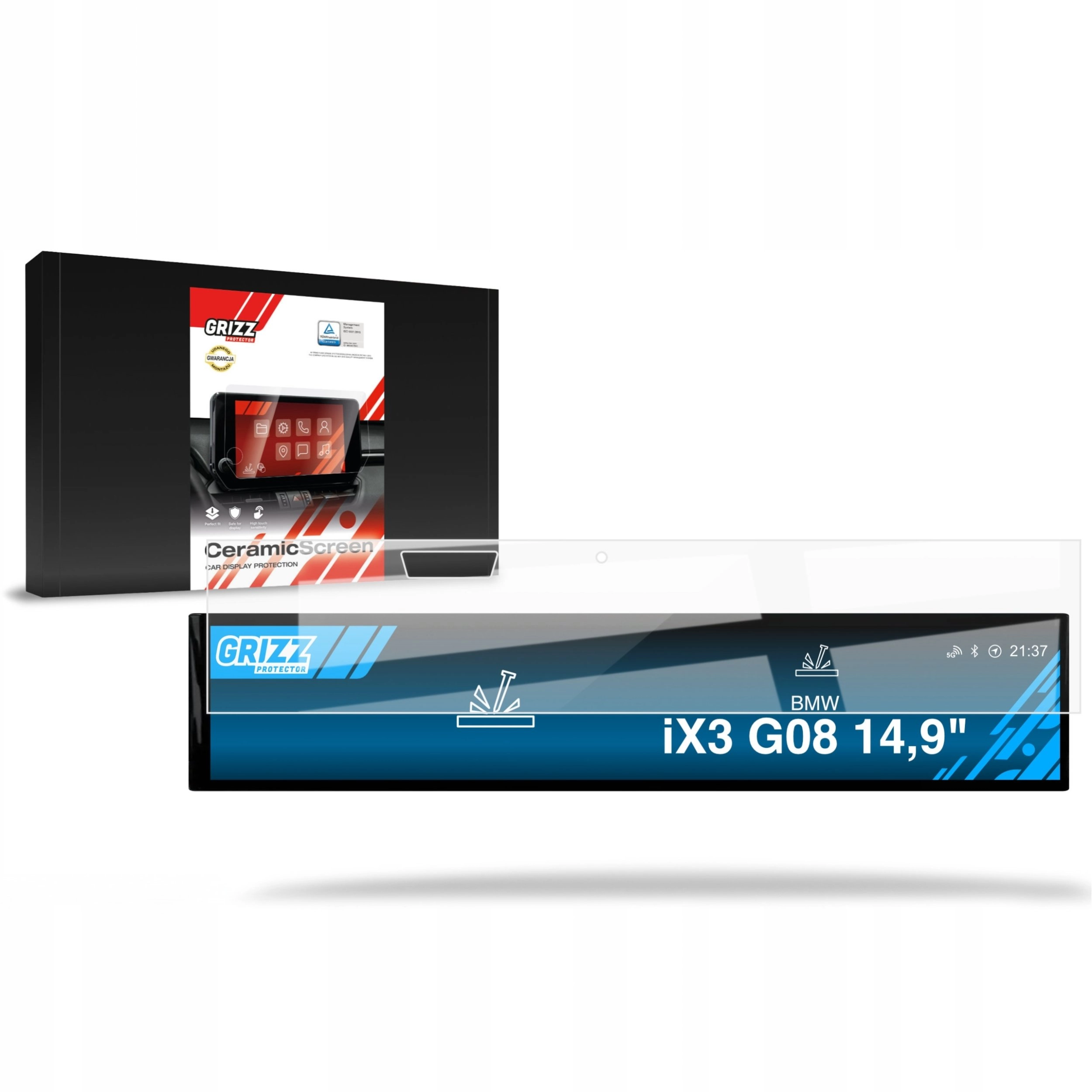 GrizzGlass Navigation Case GrizzGlass CarDisplay Protection