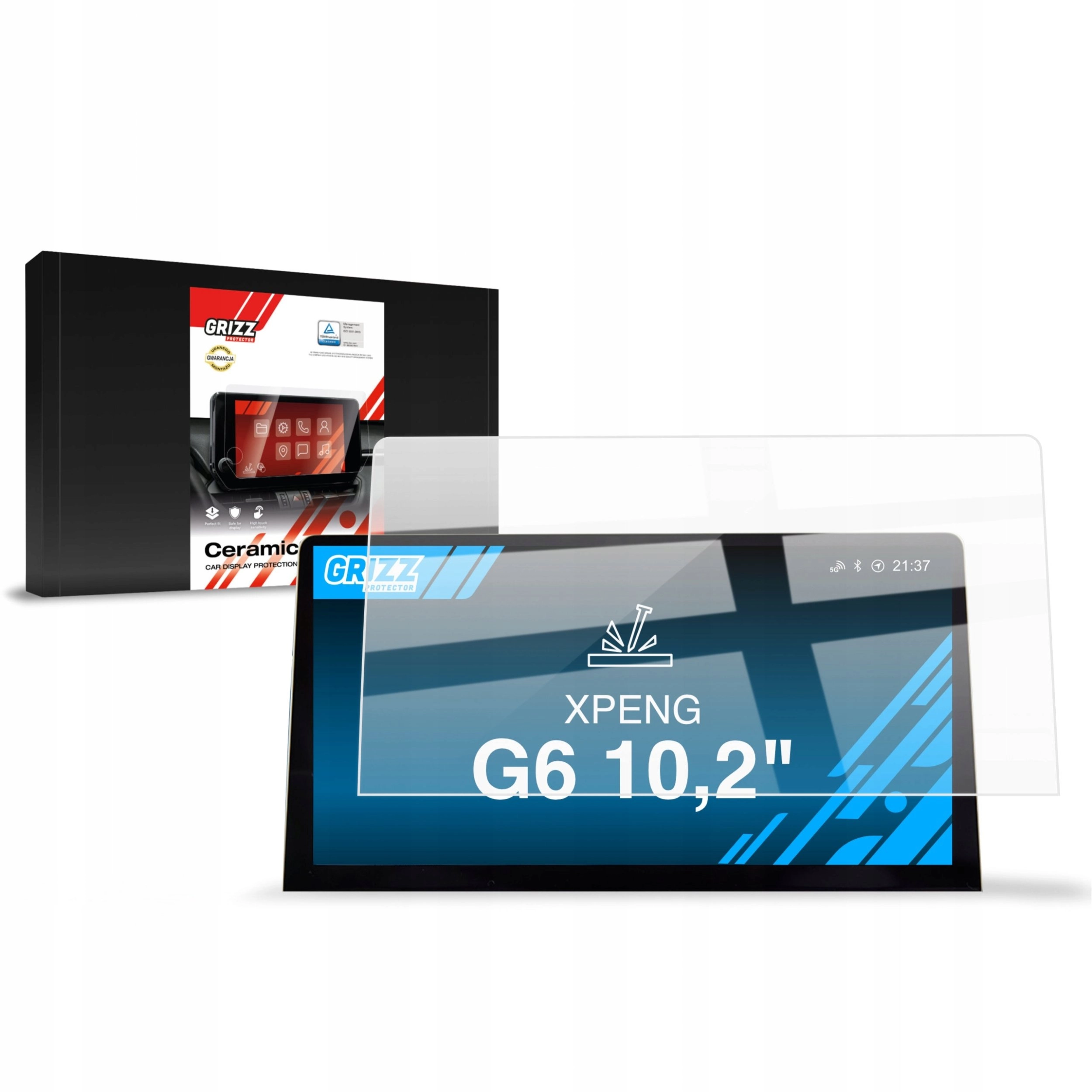 GrizzGlass Folia ceramiczna GrizzGlass CarDisplay Protection