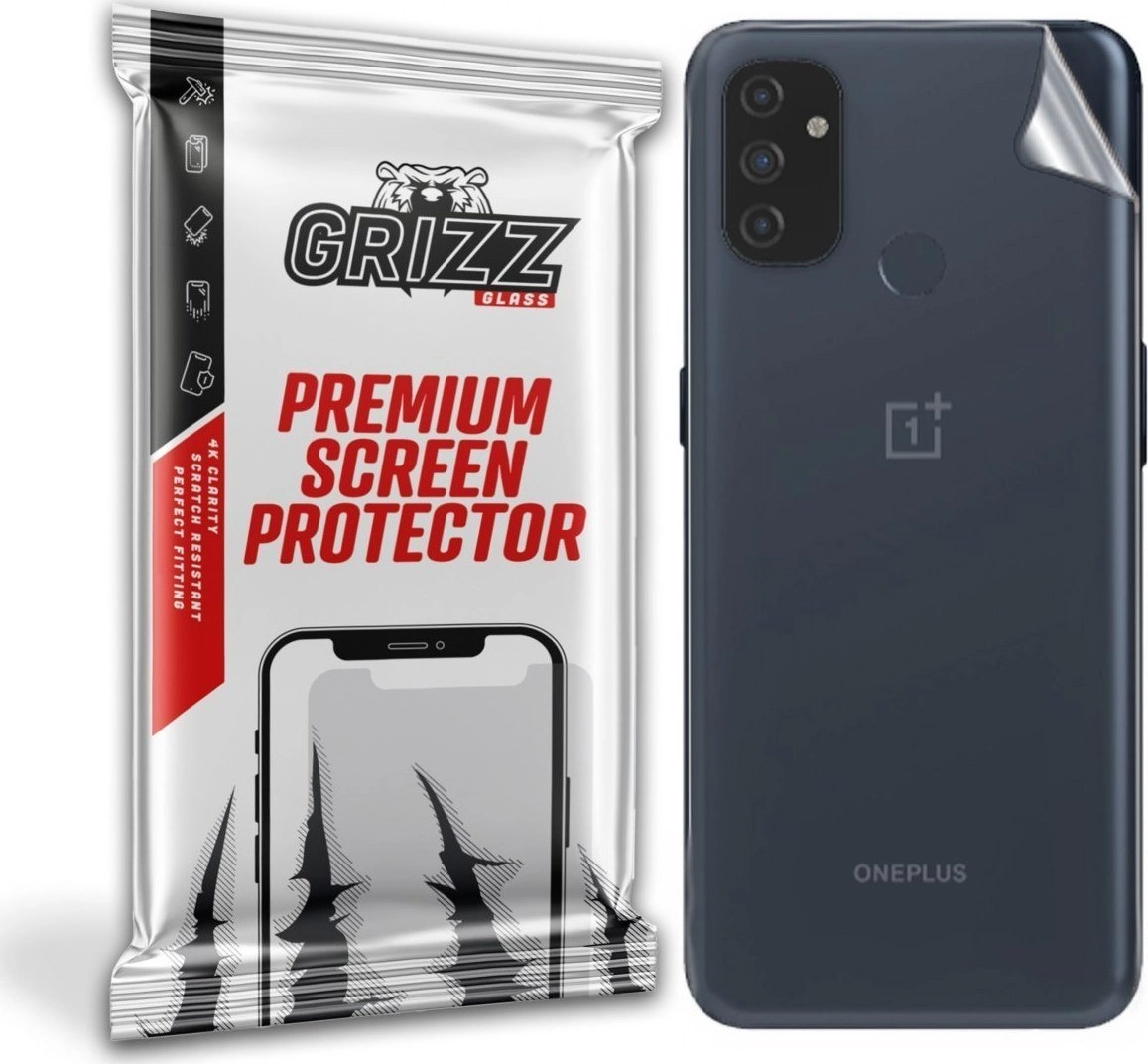 GrizzGlass Back foil Grizz OnePlus Nord