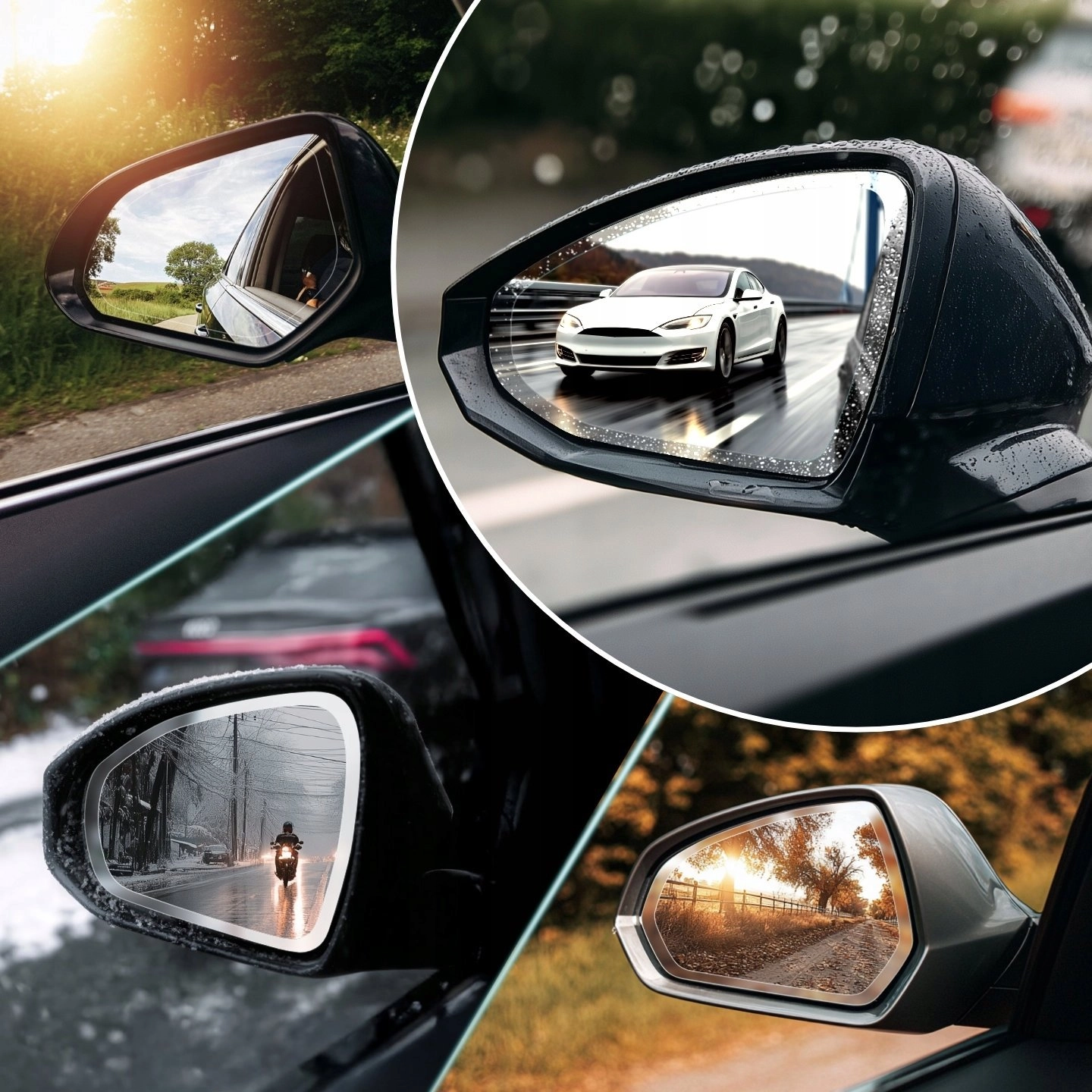 GrizzGlass GrizzGlass ZeroDrop mirror rain film