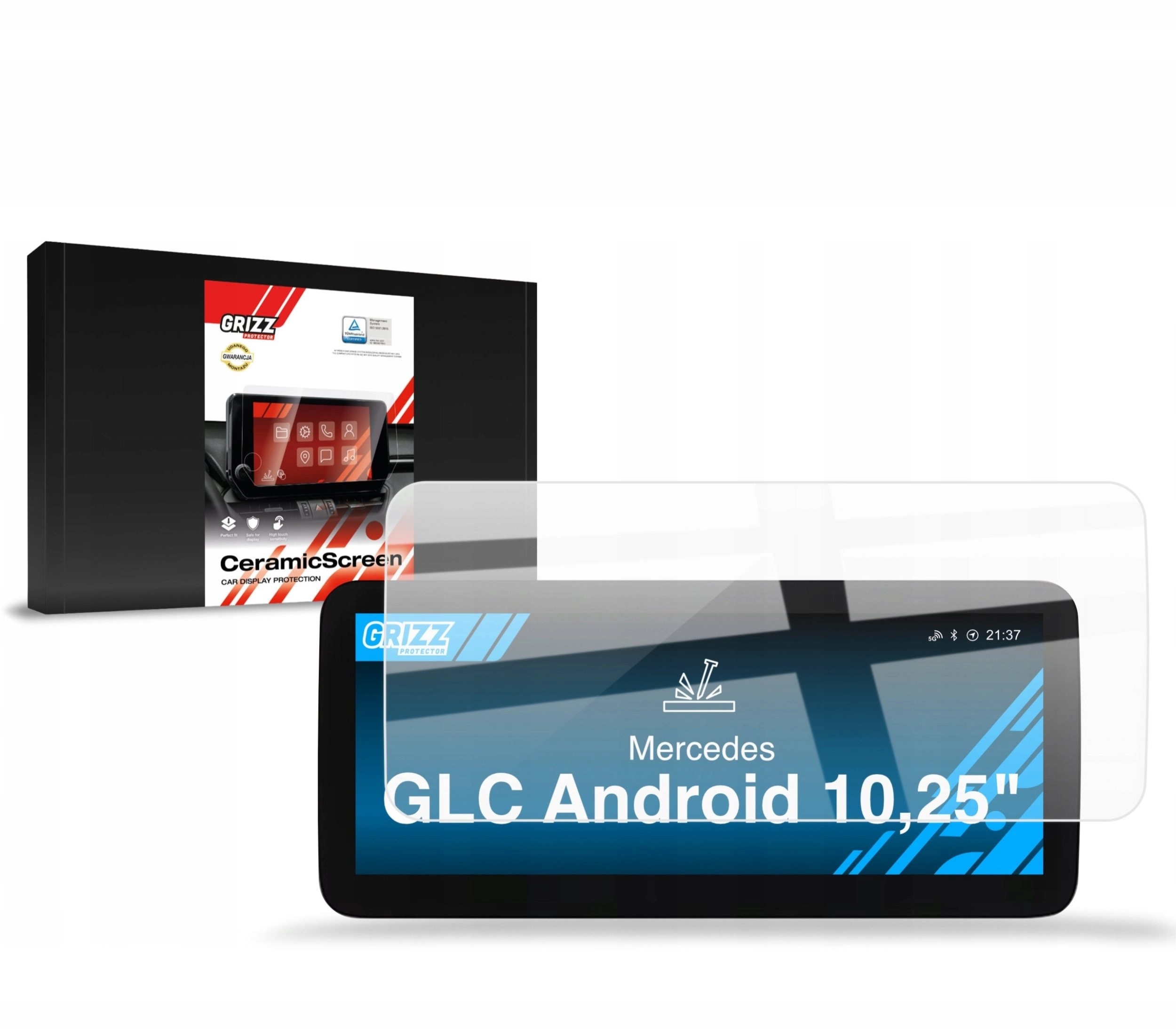 GrizzGlass Folia ceramiczna GrizzGlass CarDisplay Protection