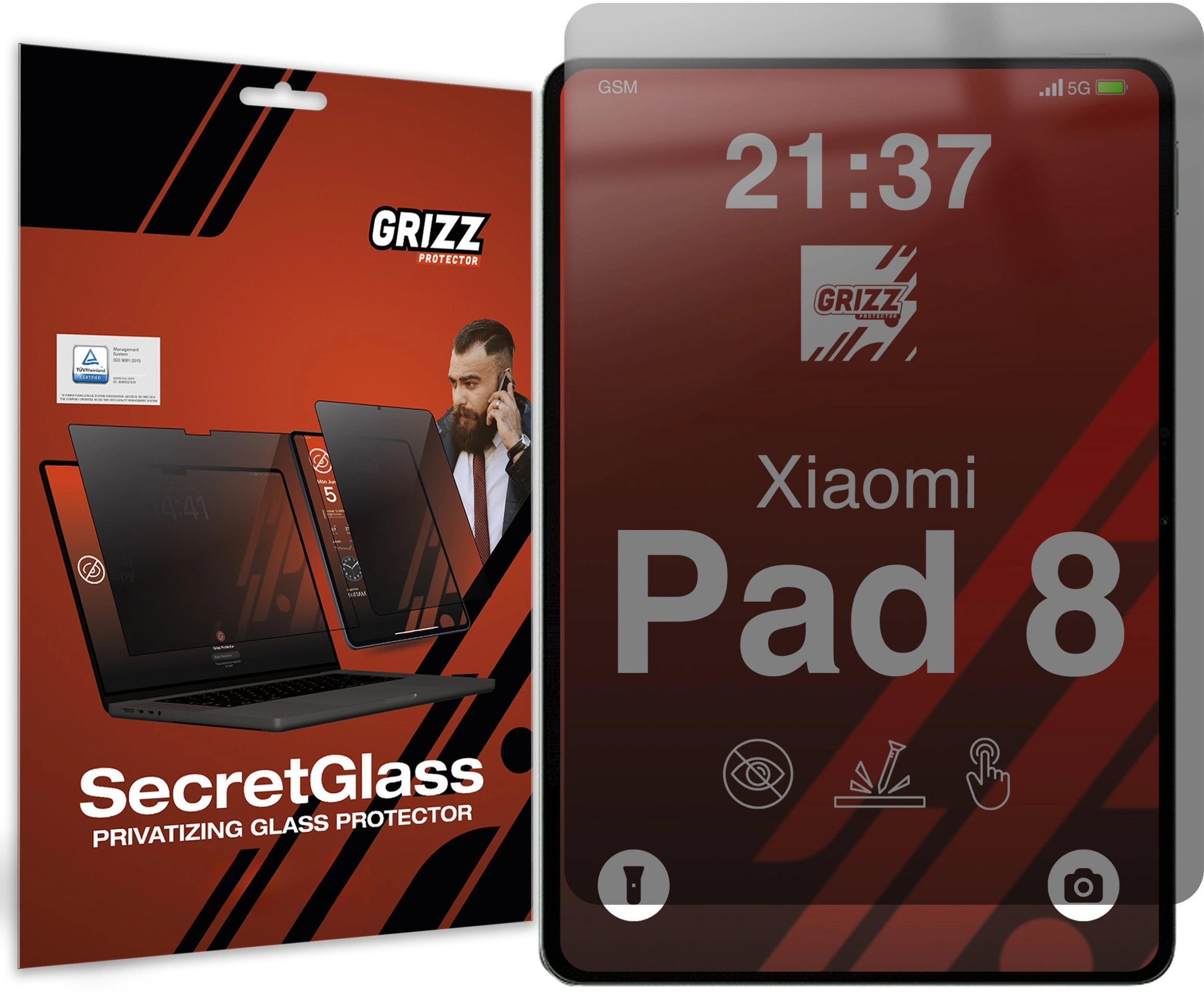 GrizzGlass Frosted GrizzGlass SecretGlass Privacy Glass