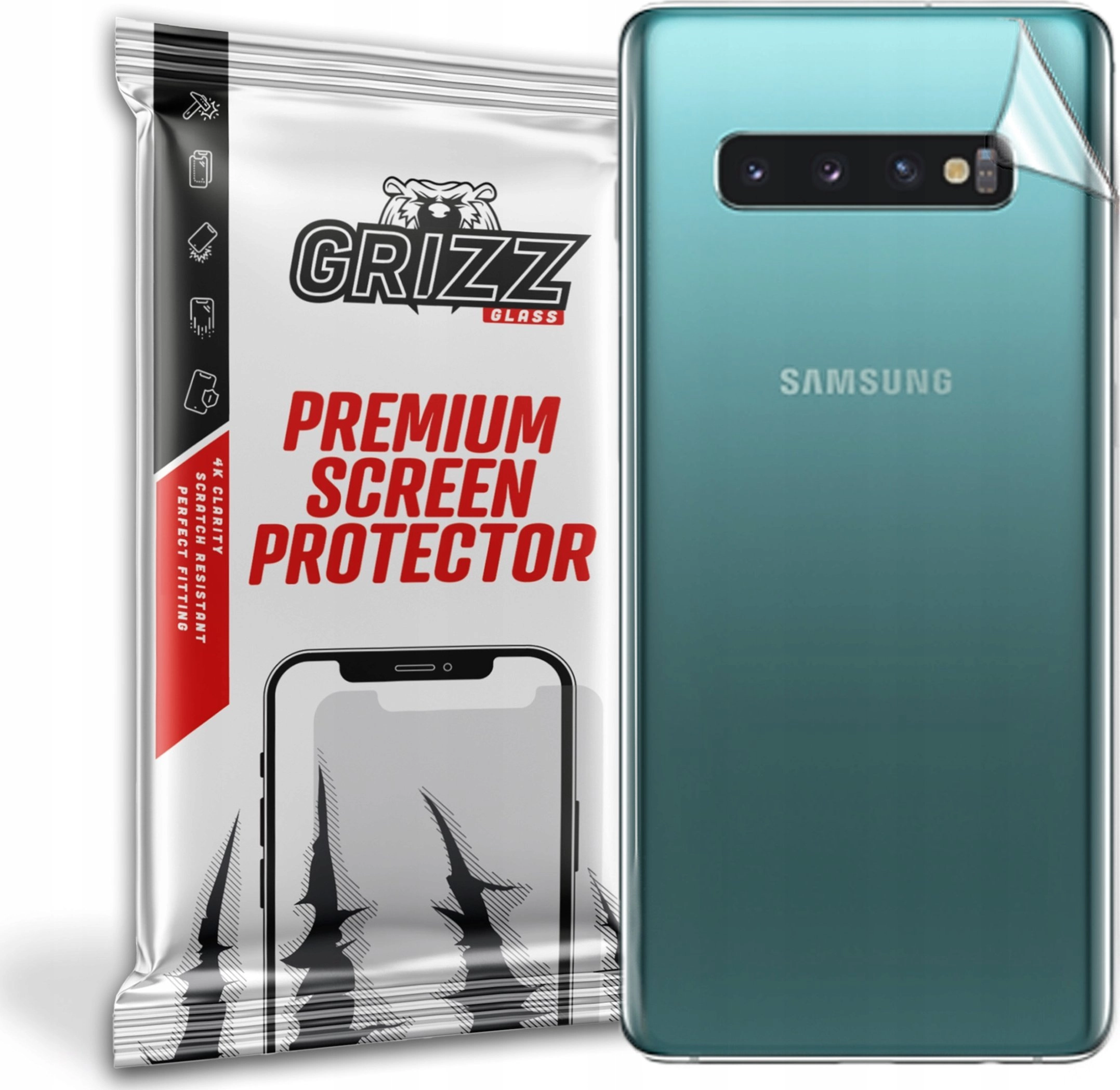 GrizzGlass Grizz back foil for Samsung