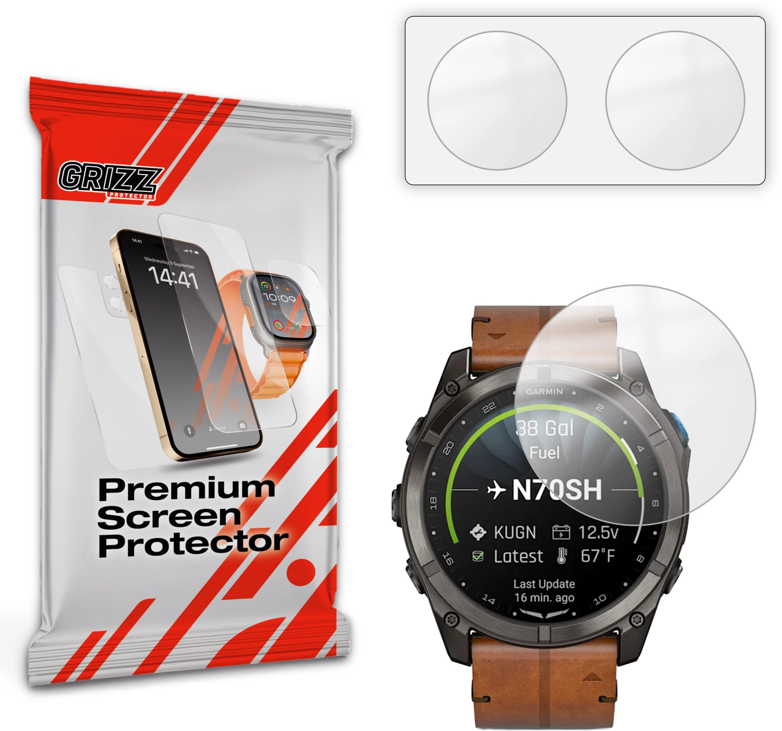 GrizzGlass GrizzGlass PaperScreen matte foil for