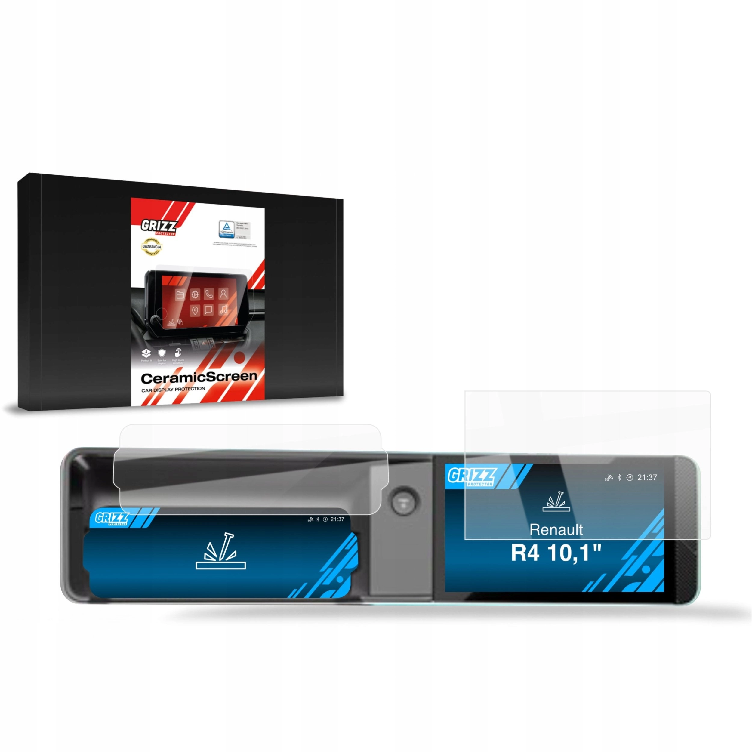 GrizzGlass Folia ceramiczna GrizzGlass CarDisplay Protection