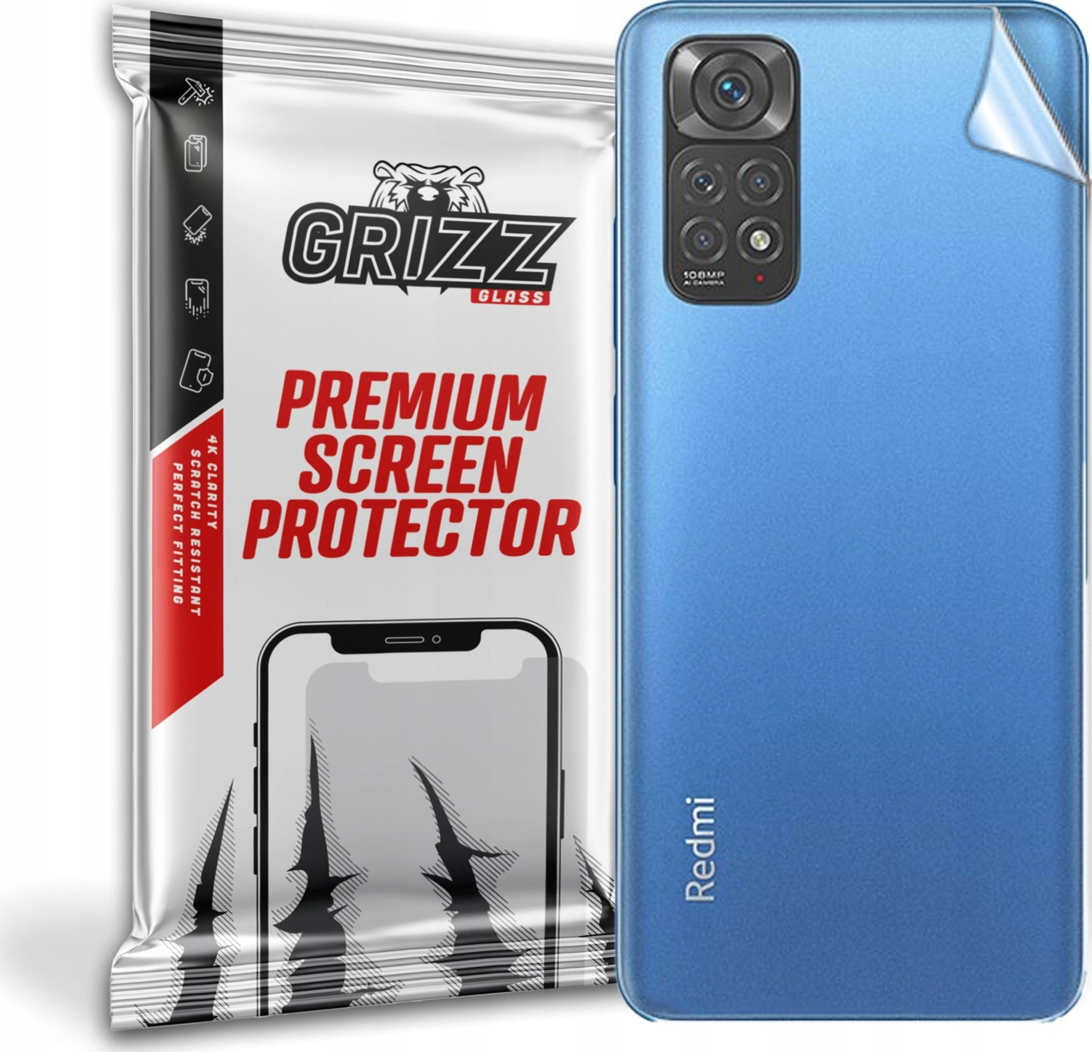 GrizzGlass Back film Grizz Xiaomi Redmi