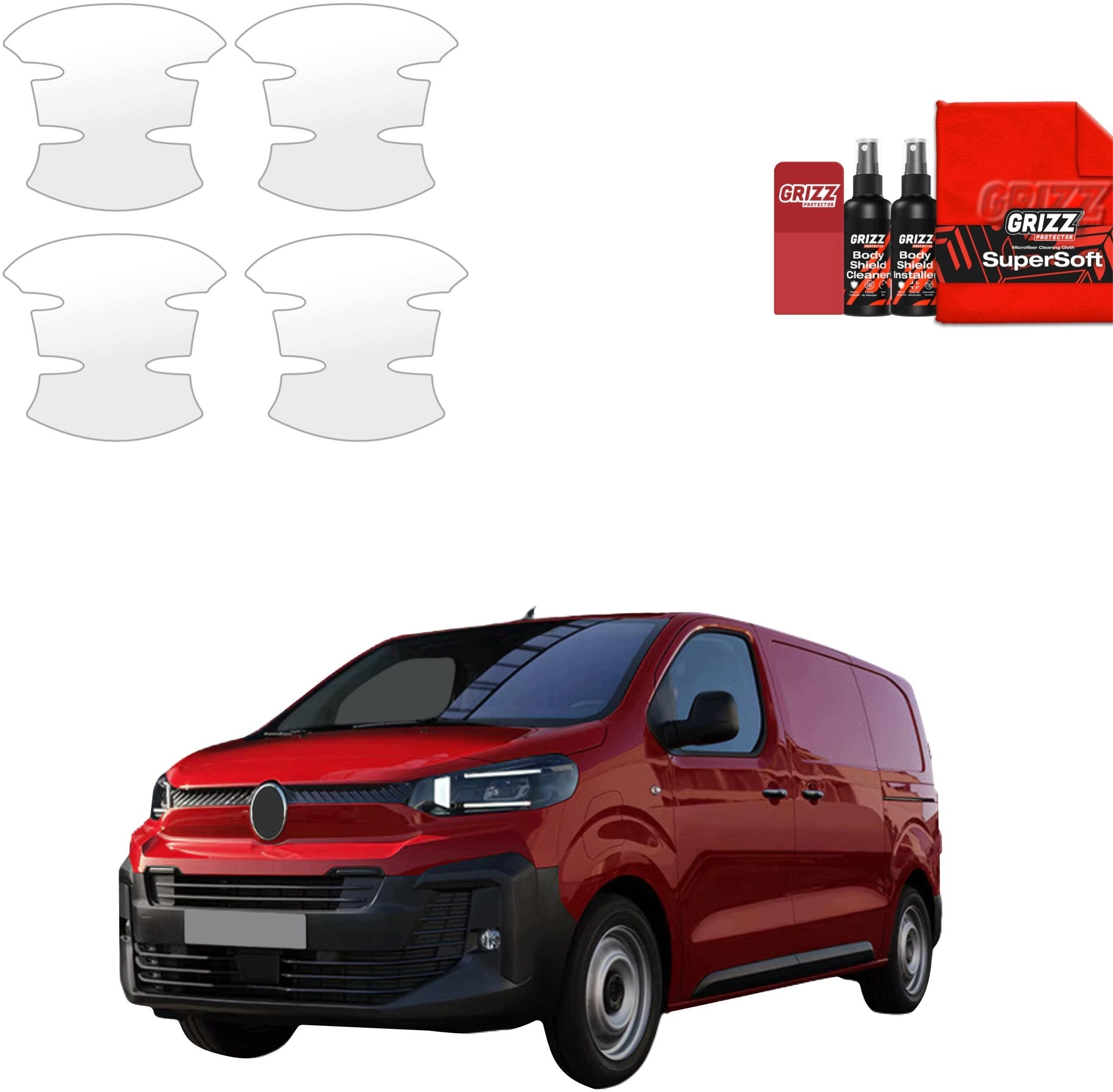 GrizzGlass Bezbarwna folia ochronna GrizzGlass BodyShield