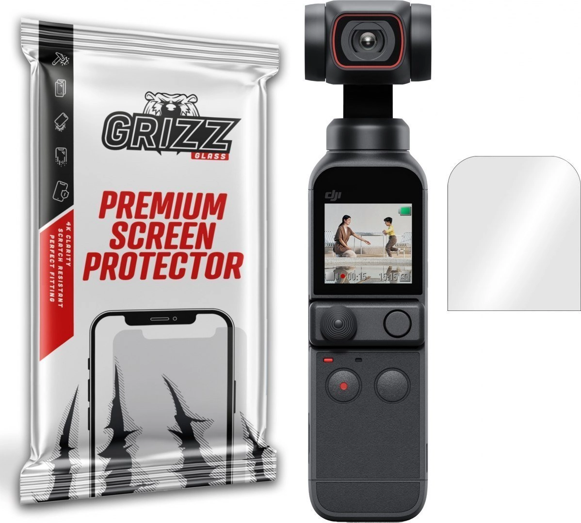 GrizzGlass Szkło hybrydowe Grizz DJI POCKET