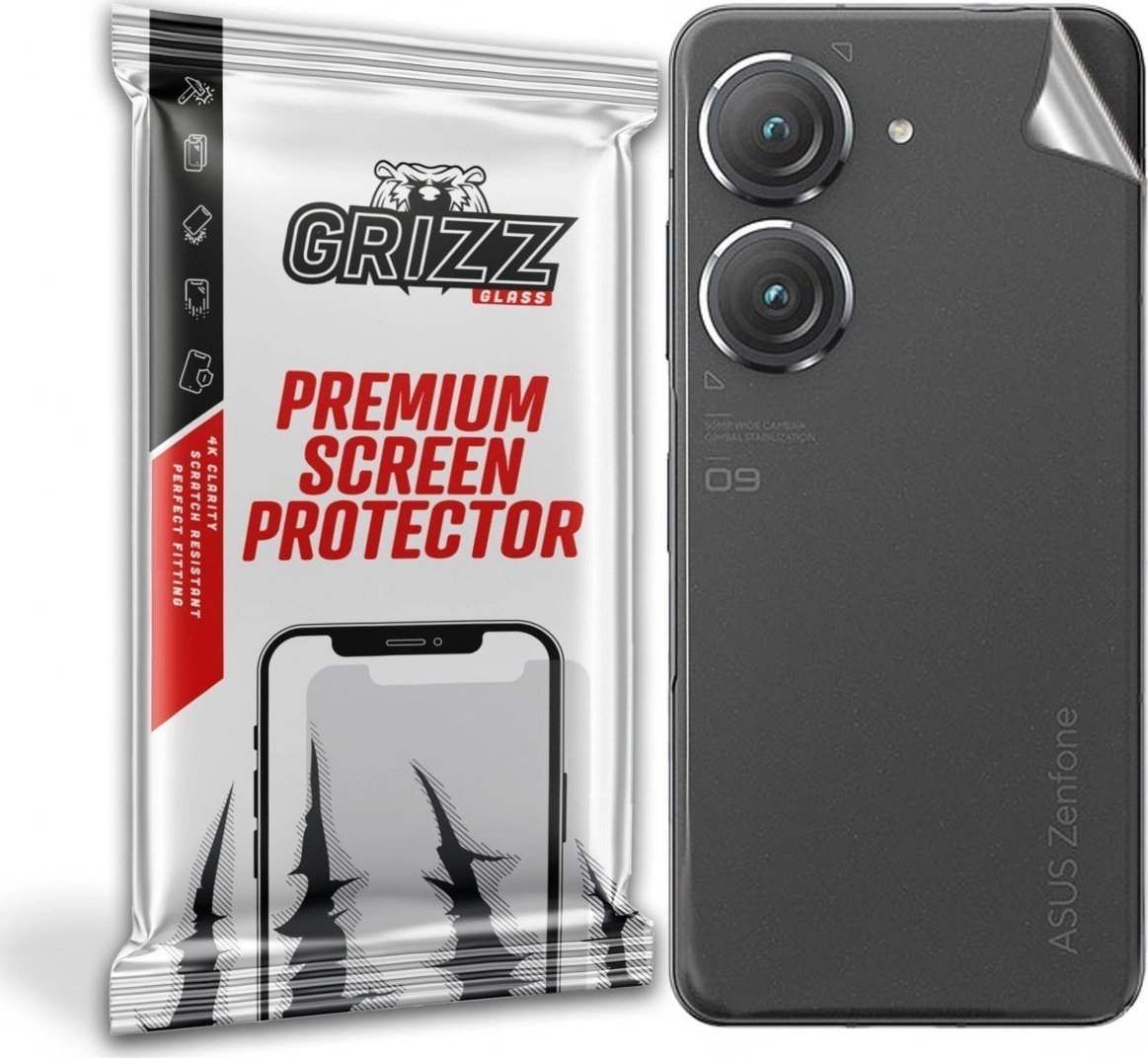 GrizzGlass Folia na tył Grizz Asus