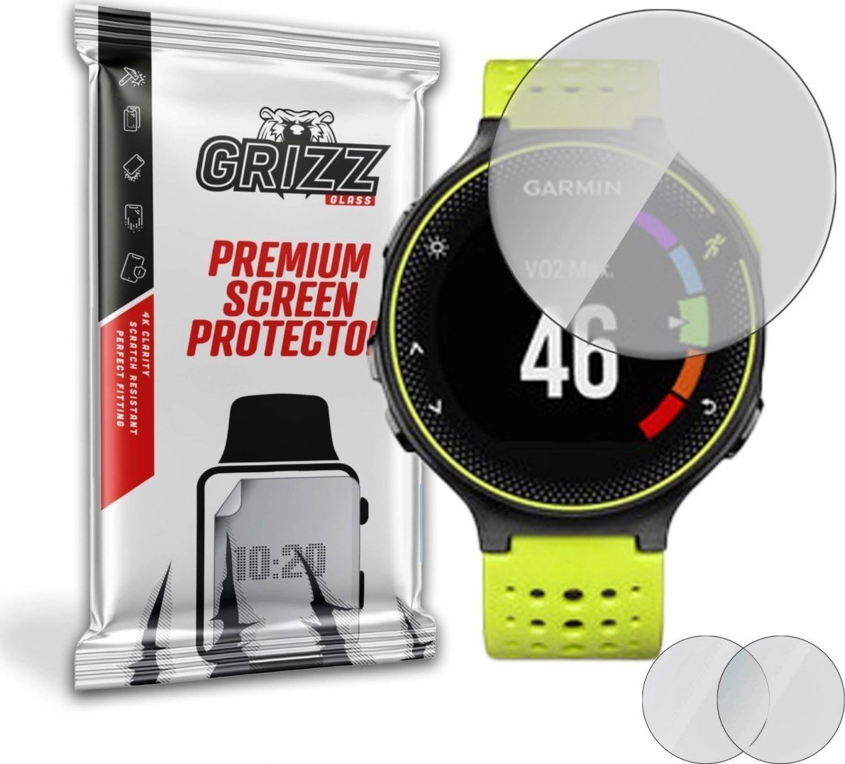 GrizzGlass Folia matowa Grizz Garmin Forerunner